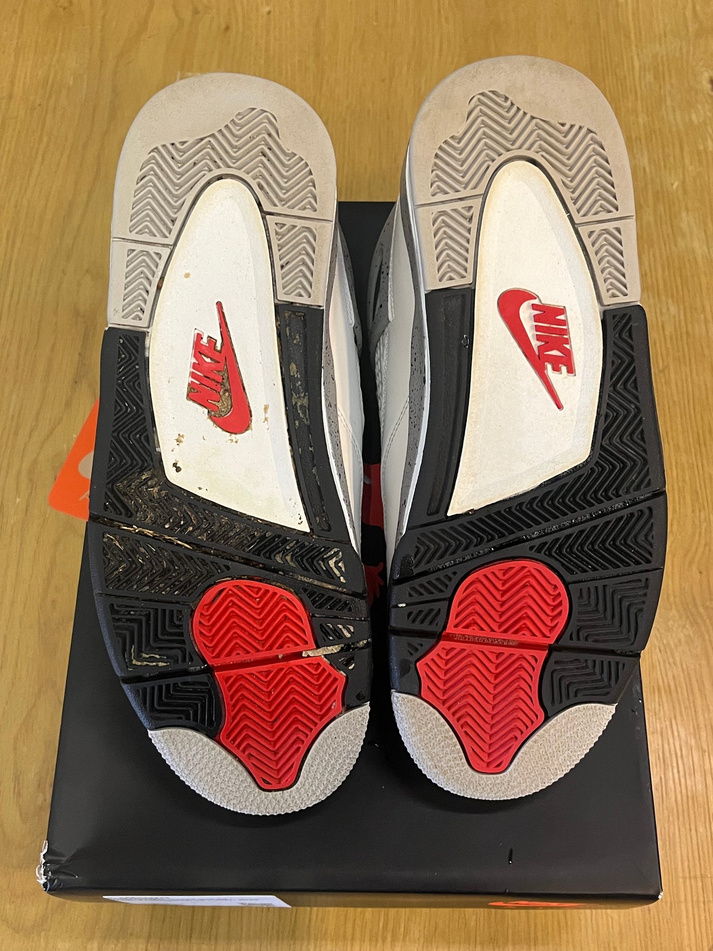 White Cement 4 used size 10
