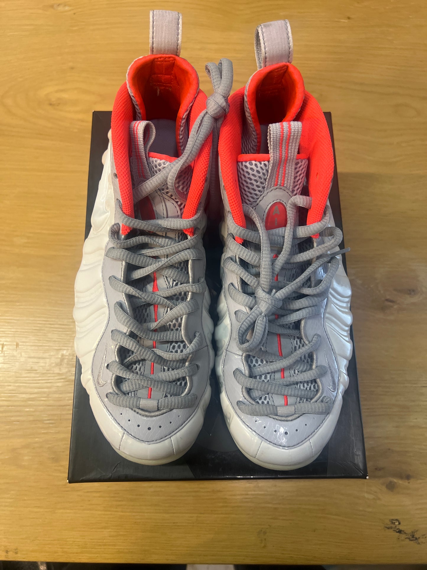 Foamposite pro pure platinum used Sz 9