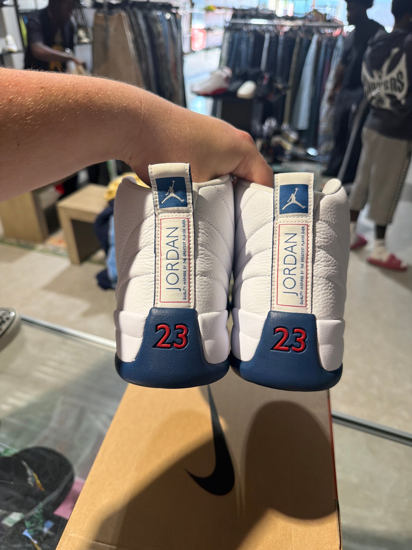 Jordan 12 French Blue Used Sz 13