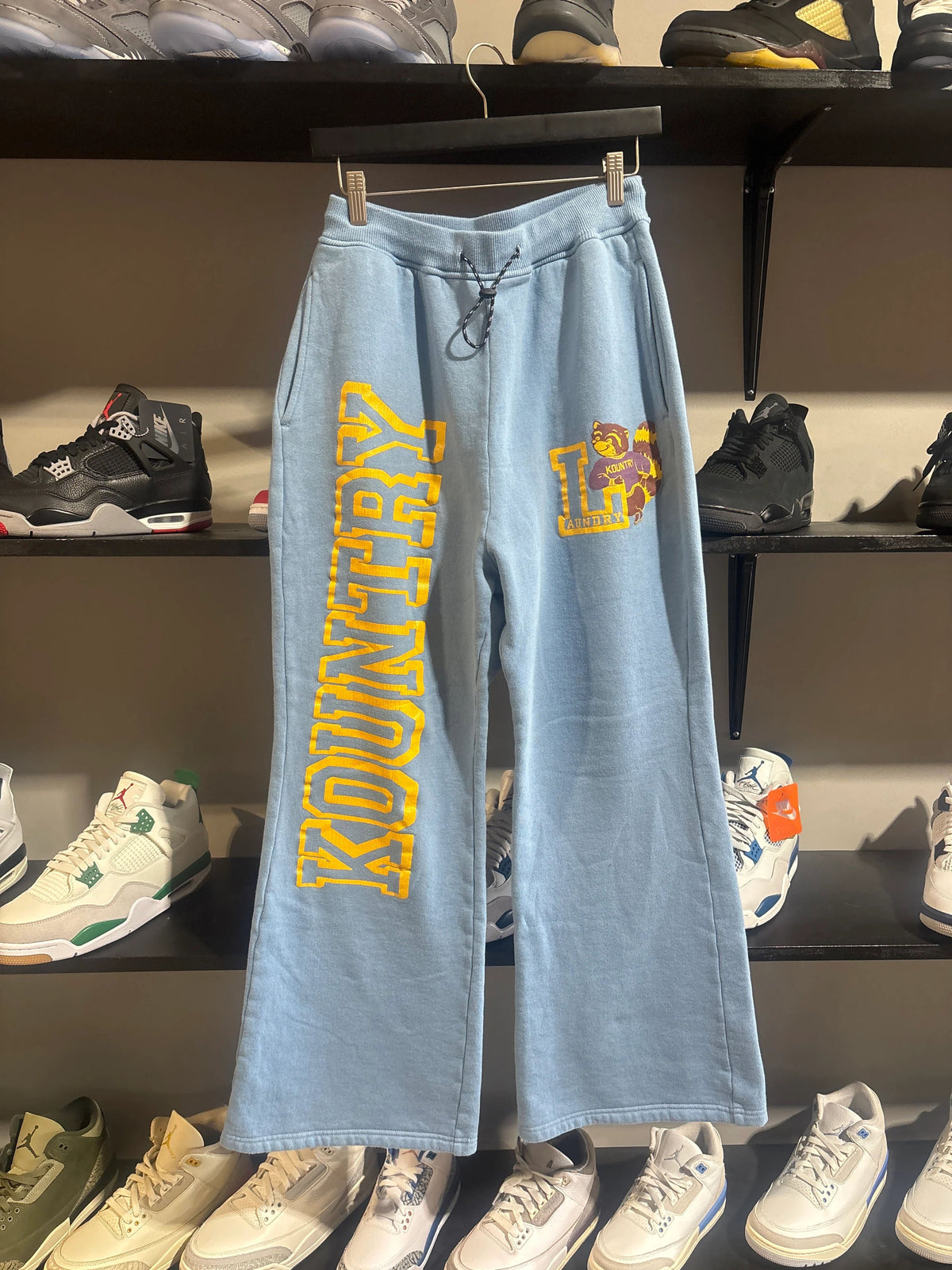 Kapital Blue Kountry Laundry Sweats Sz M