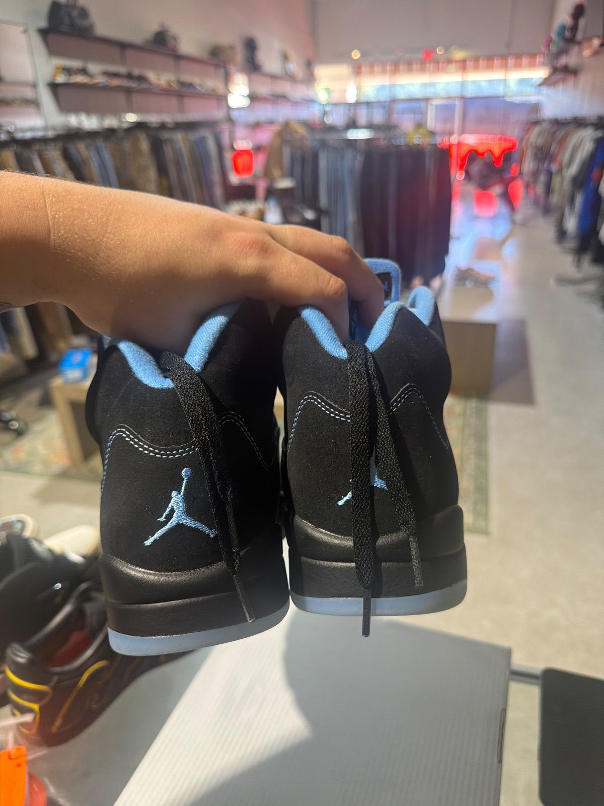 Jordan 5 Retro Black University Blue (2026) - Pre-Owned