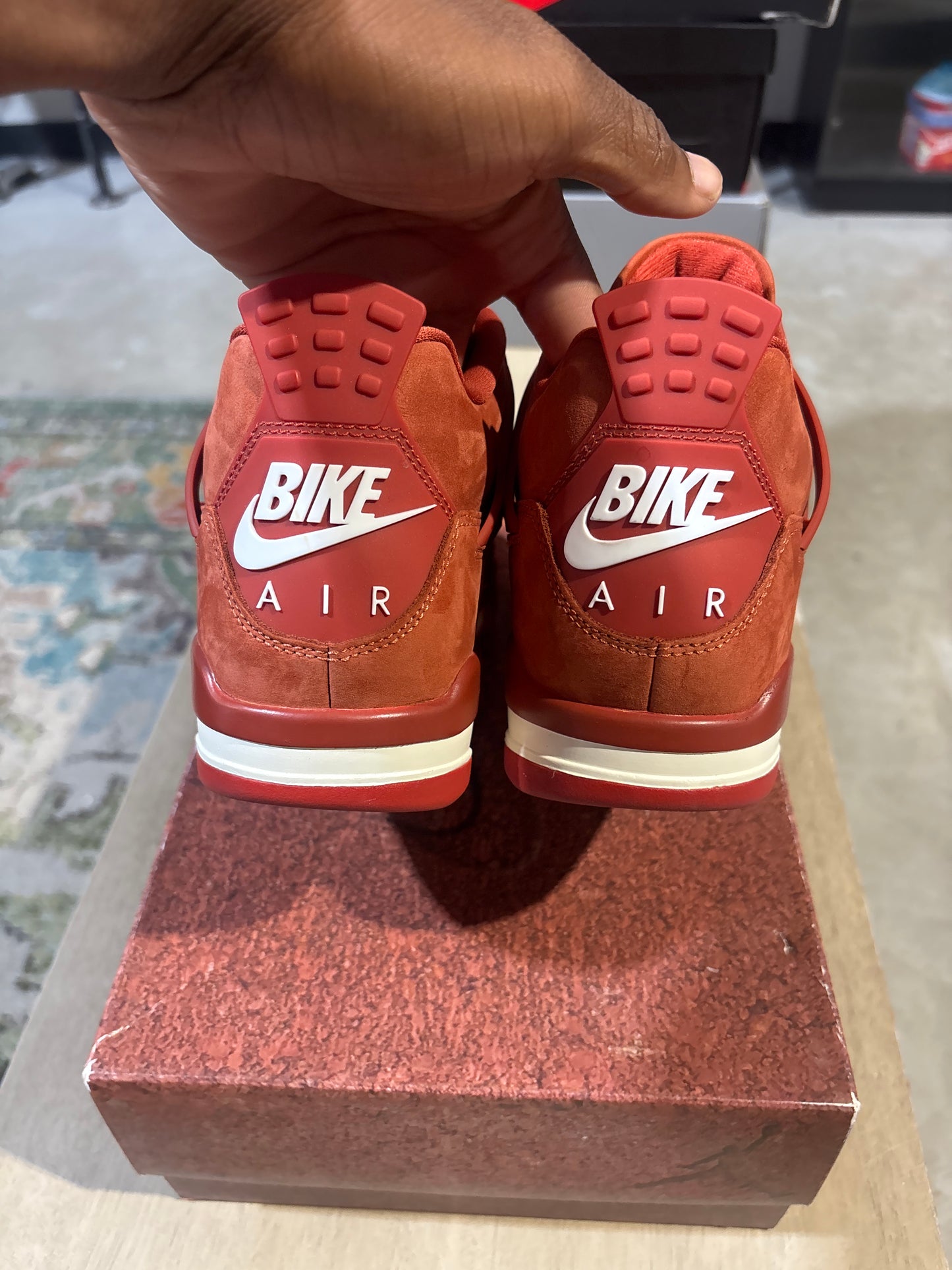Jordan 4 brick by brick used sz 6.5