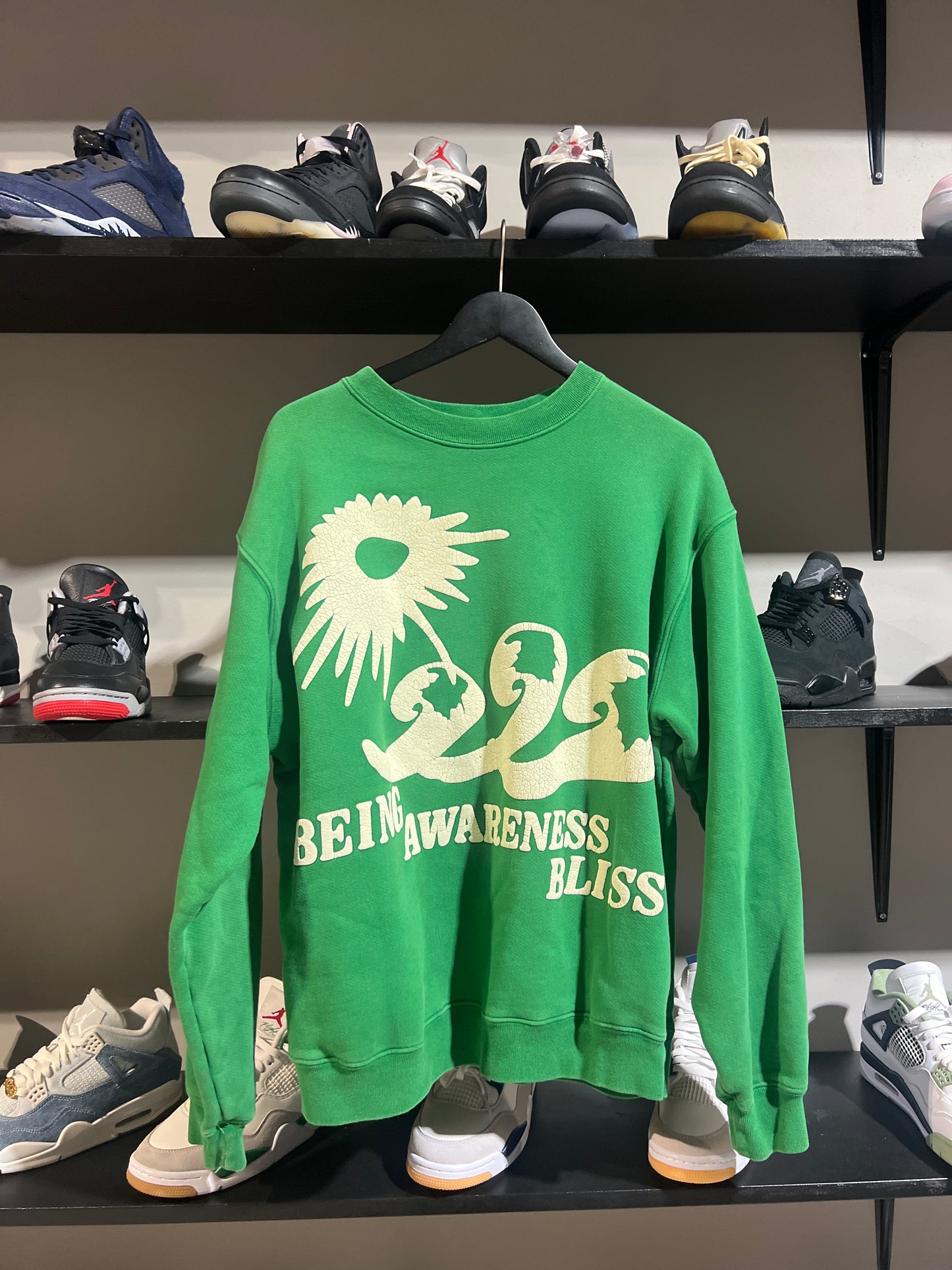 cpfm green awareness bliss crewneck sz small