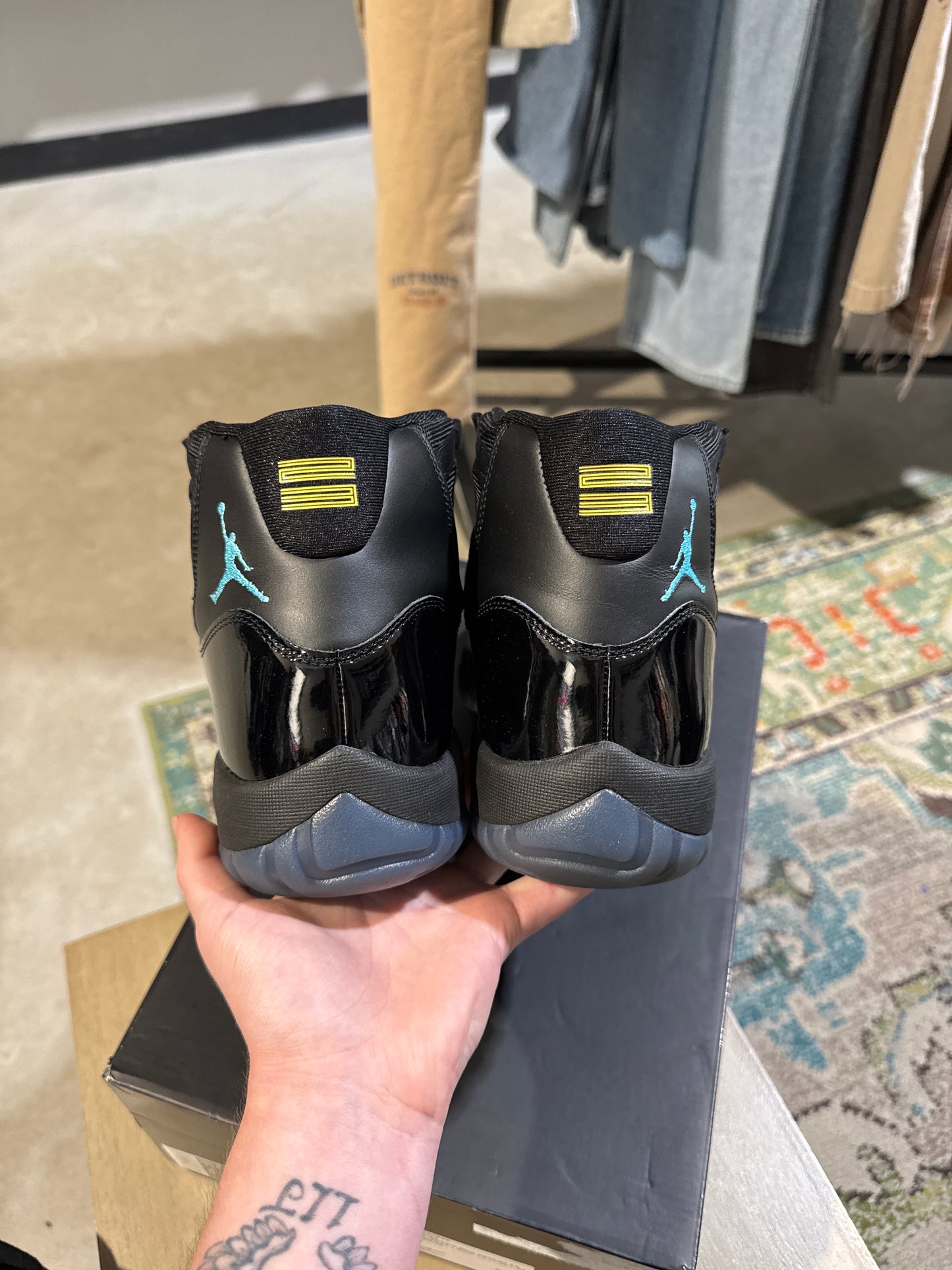 Jordan 11 Gamma Blue Used Sz 13