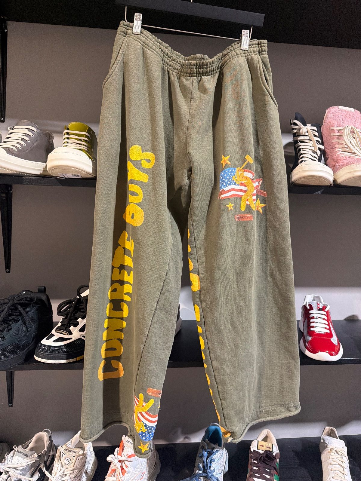 Concrete Boys Olive Sweats