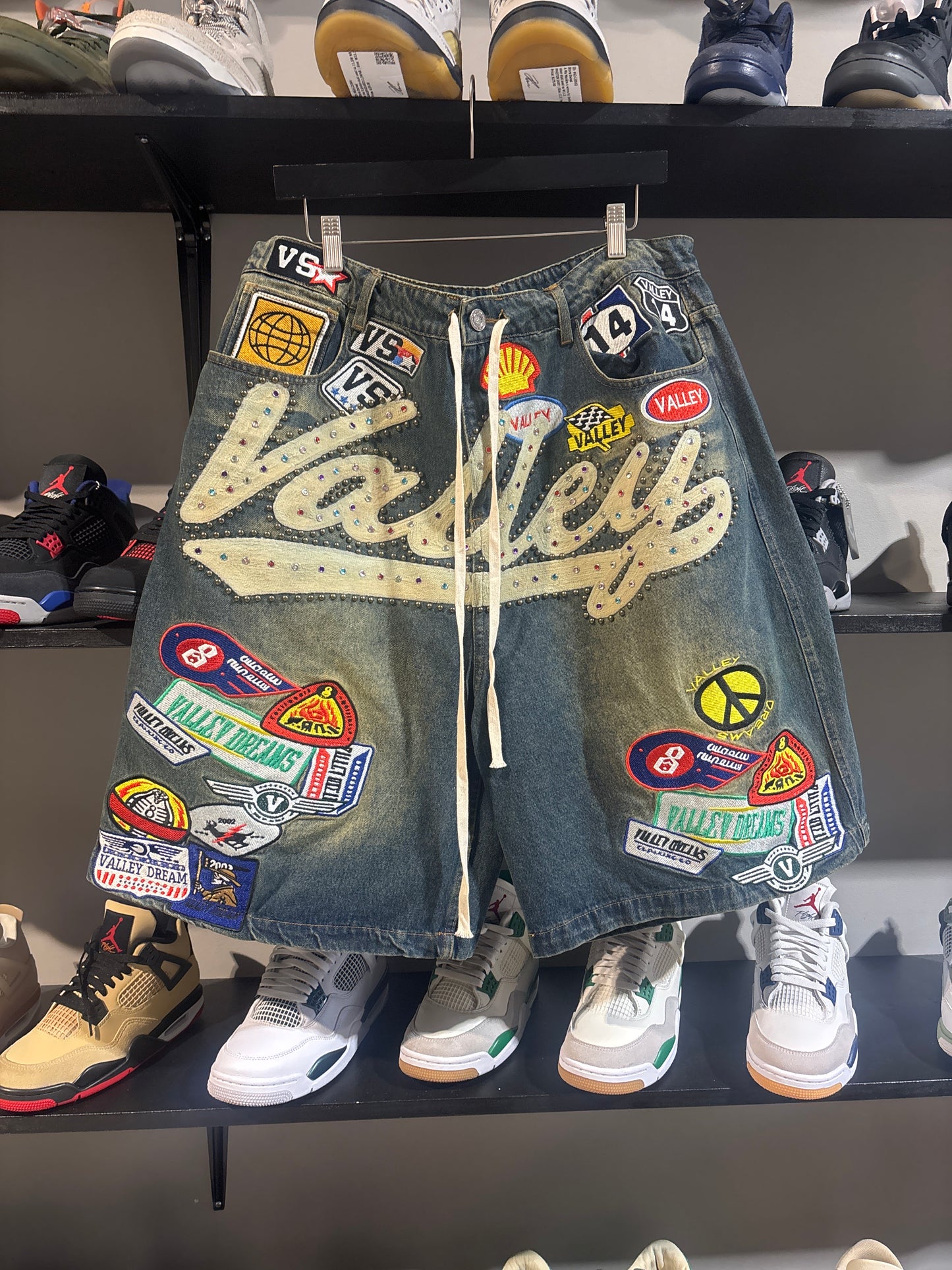 Vale Skittles Denim Shorts