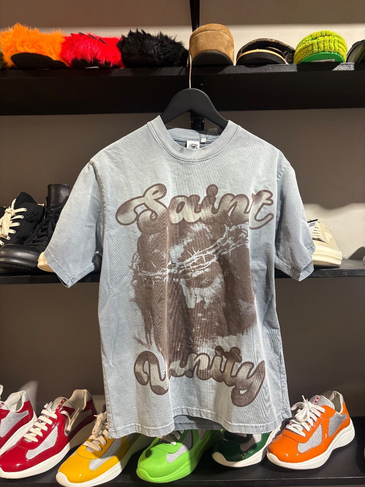 Saint Vanity Blue Jesus Tee