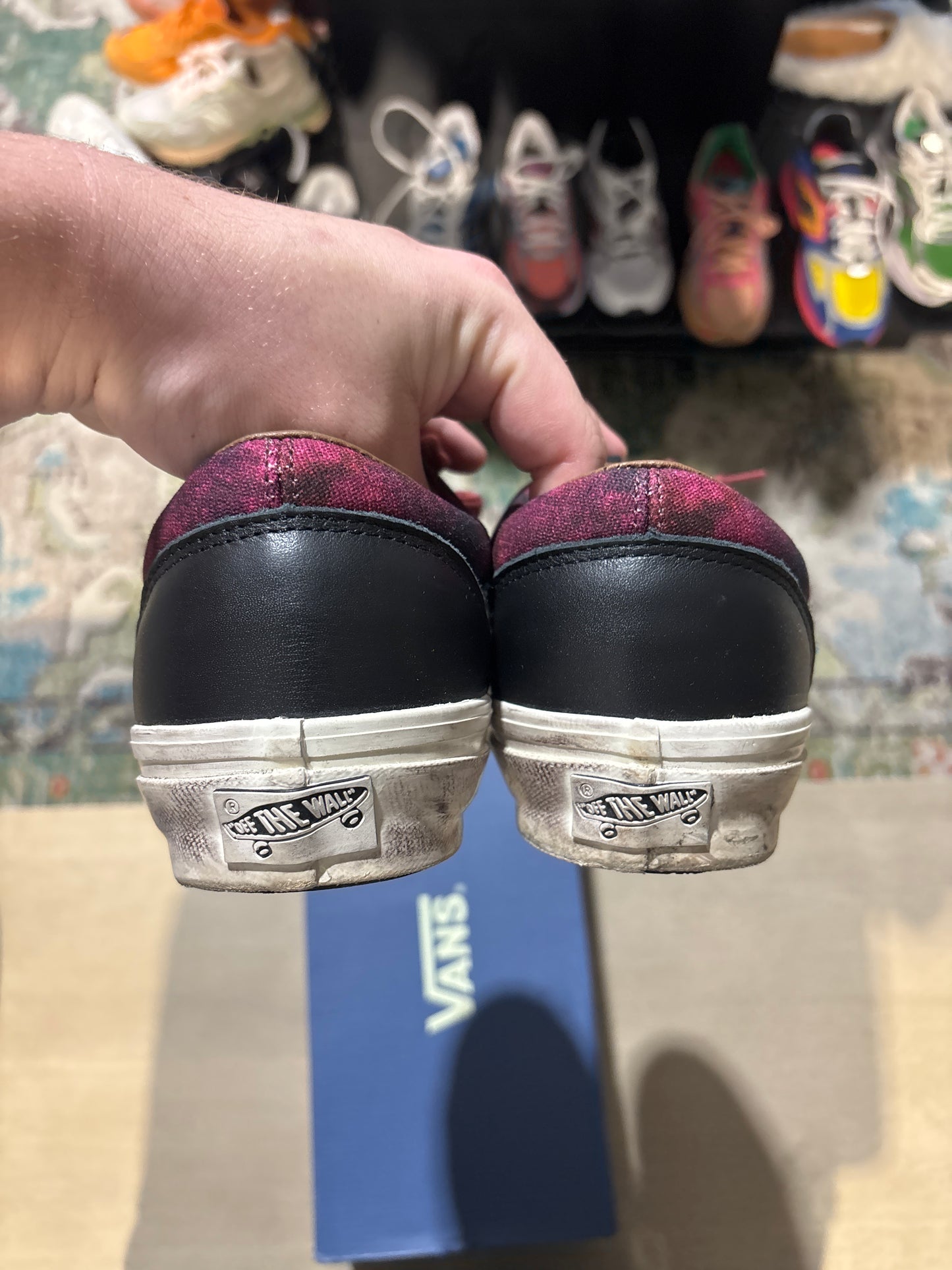 Souvenir Vans Red used SZ 11
