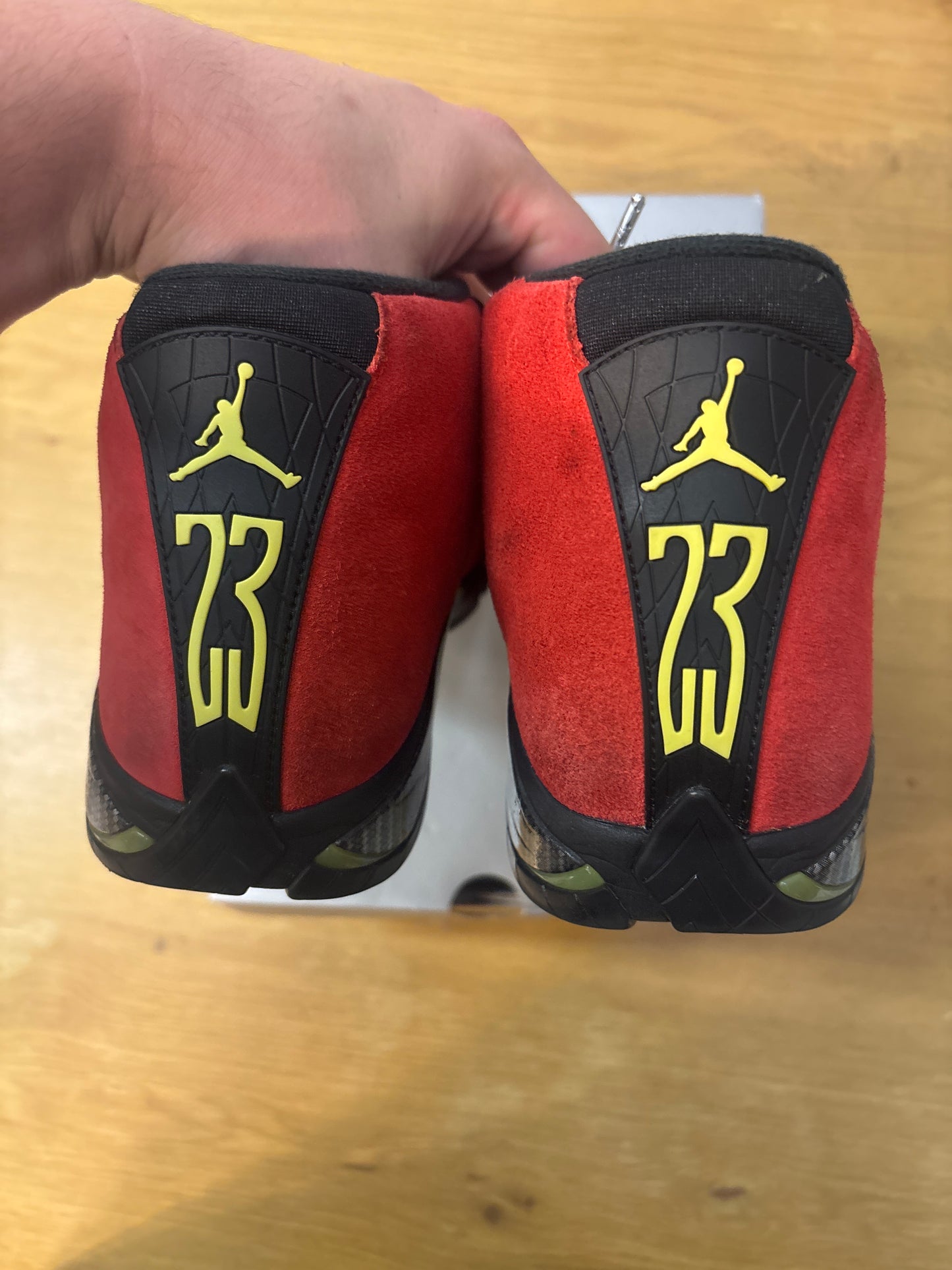 Jordan 14 Ferrari 2025 Used sz 10.5