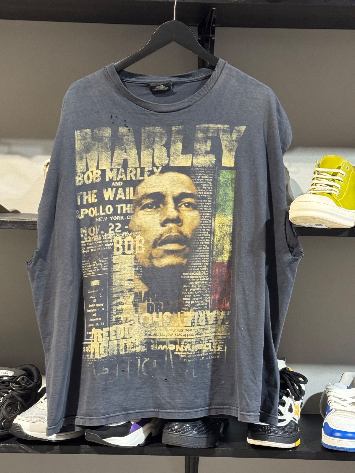 Vintage Bob Marley Cutoff Tee - Vintage
