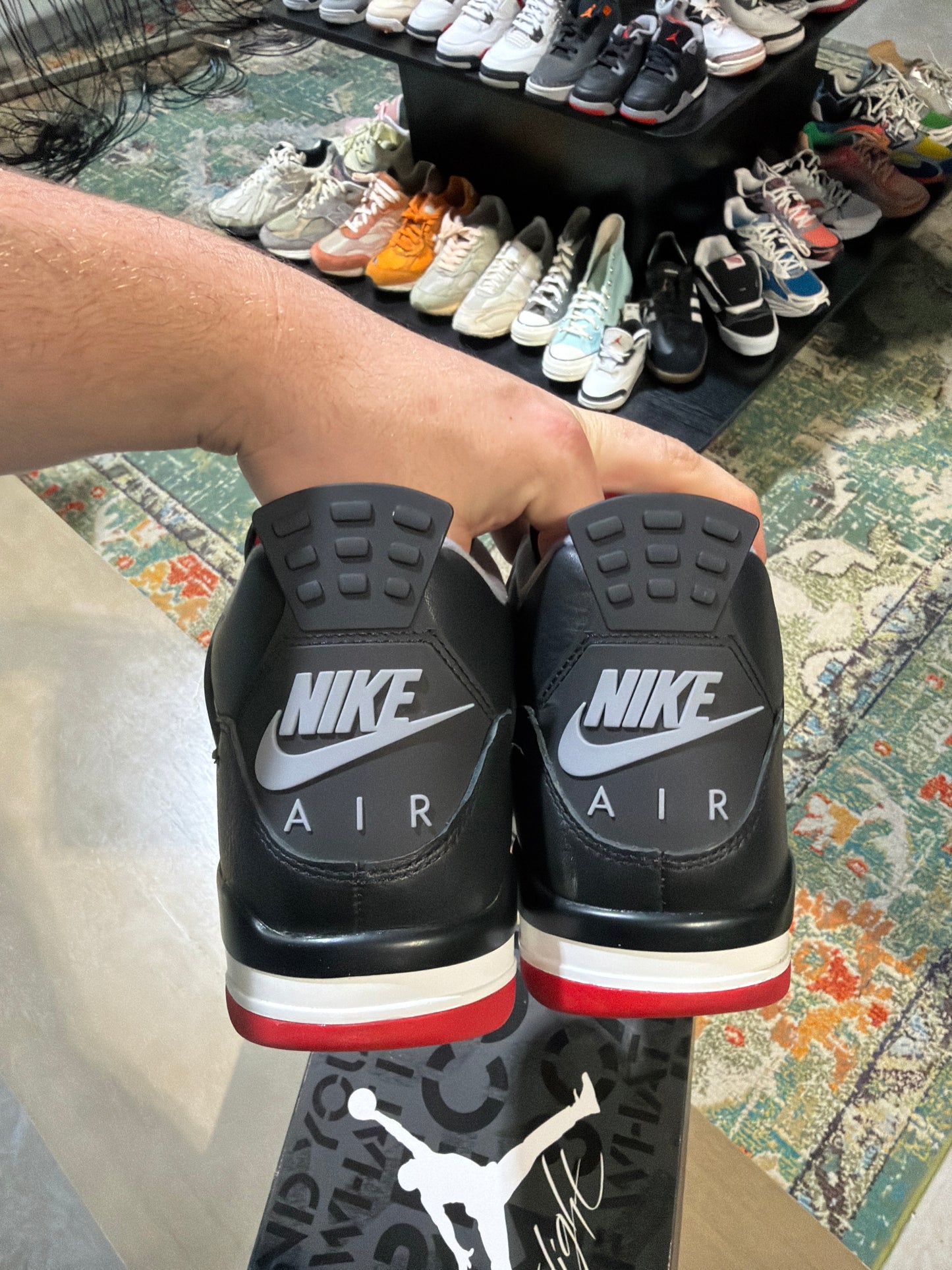 Jordan 4 bred reimagined used sz 11 RB