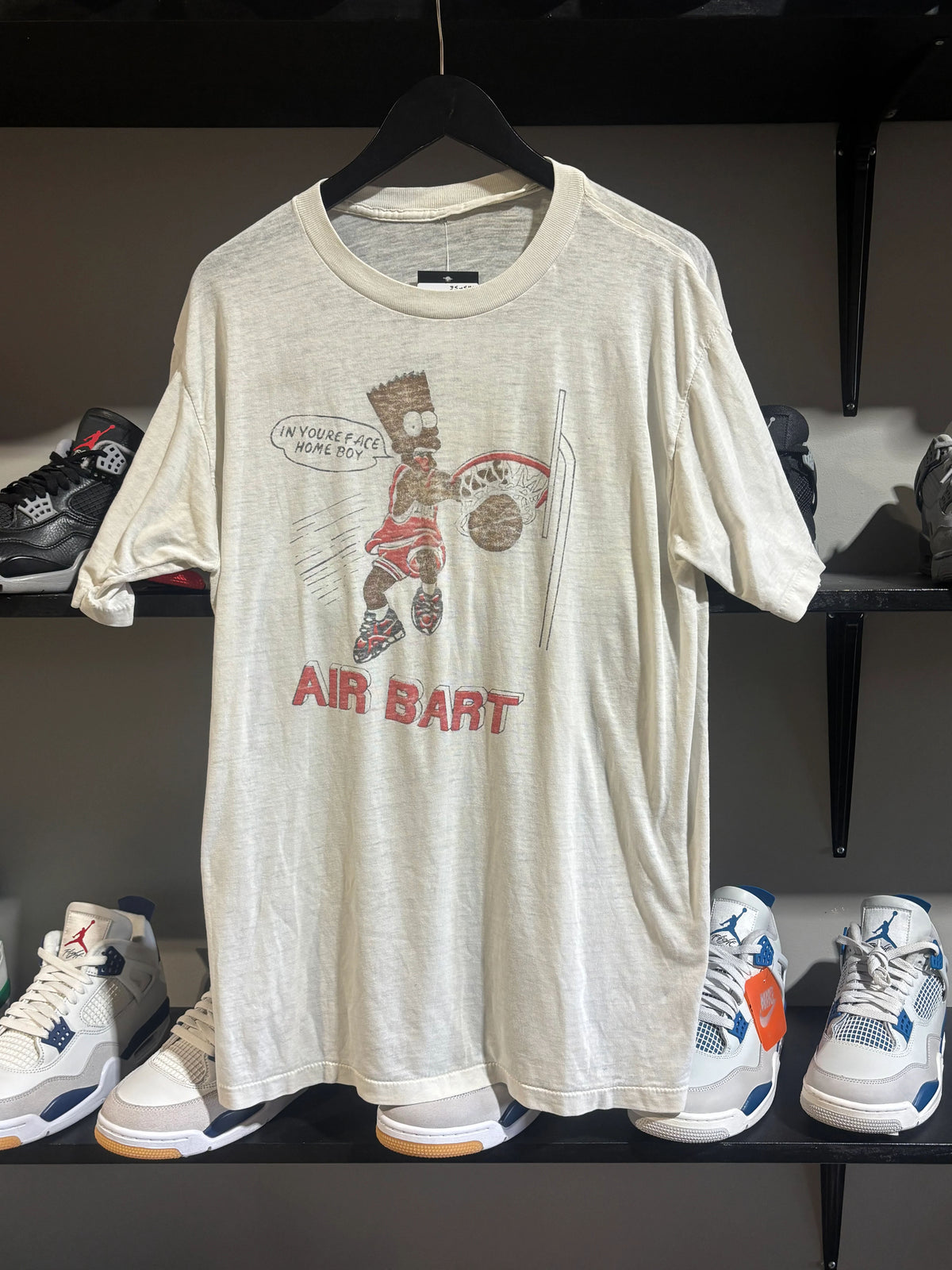 Vintage Air Bart Bart Simpson White Tee