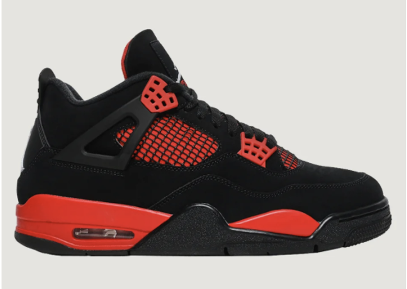 Jordan 4 Red Thunder Used Sz 10.5