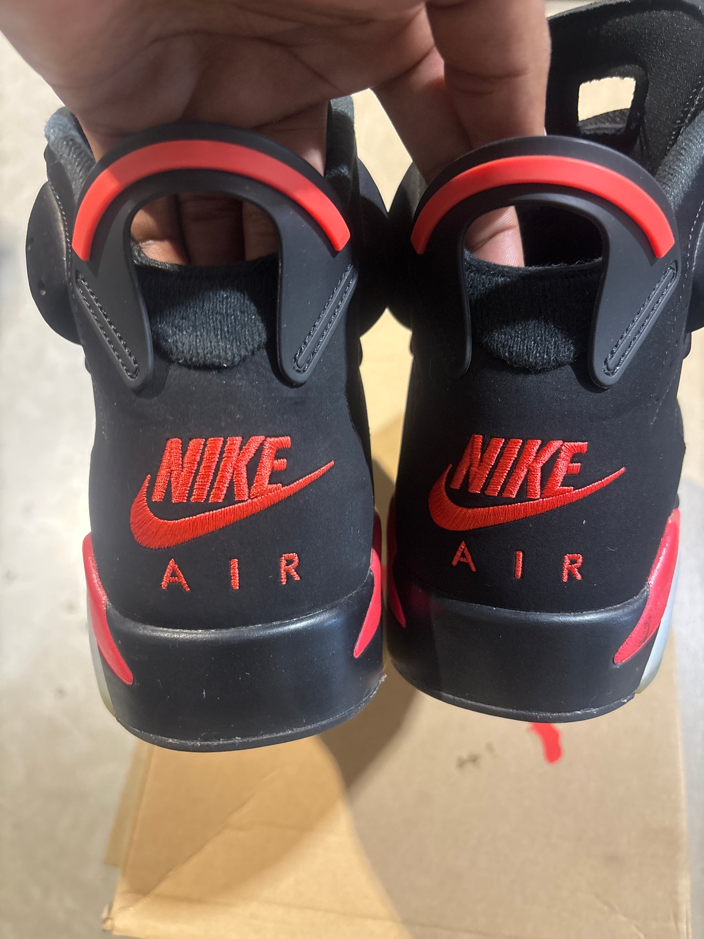 Jordan 6 Infrared Salesman Used Sz 9.5