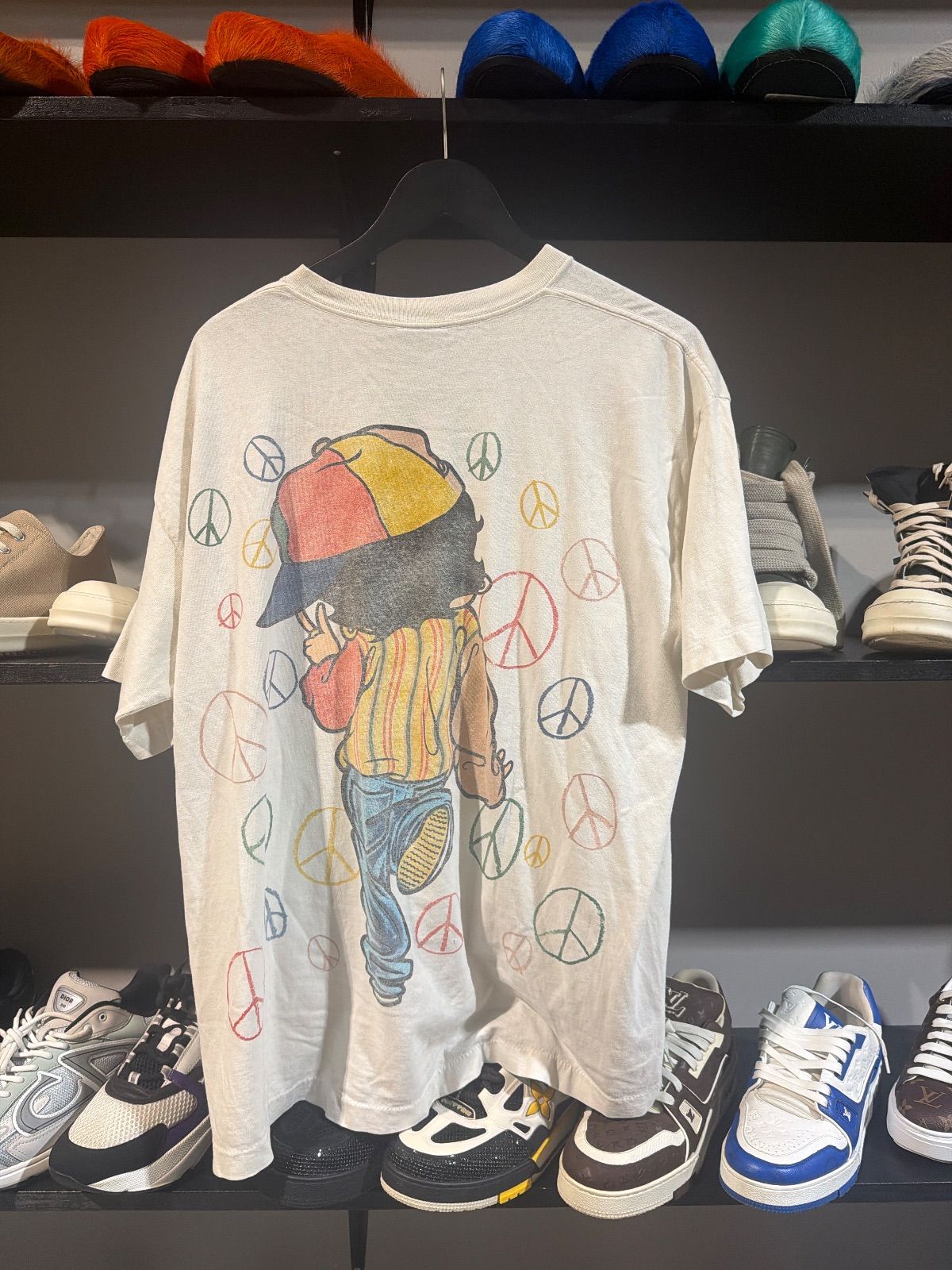 Vintage Betty Boop Peace Tee - Vintage