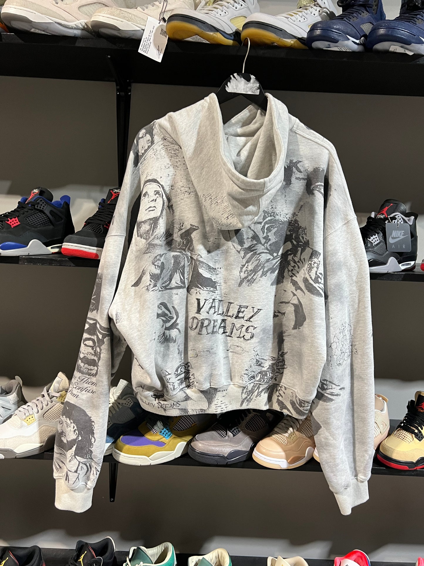 Grey Vale Make the World Better Hoodie Sz Xl