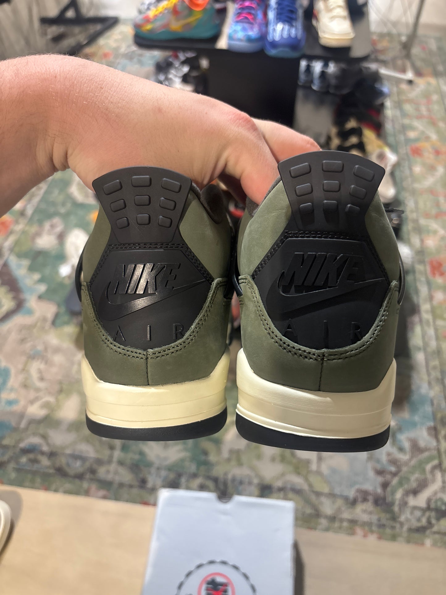 Jordan 4 undftd 2025 used sz 10