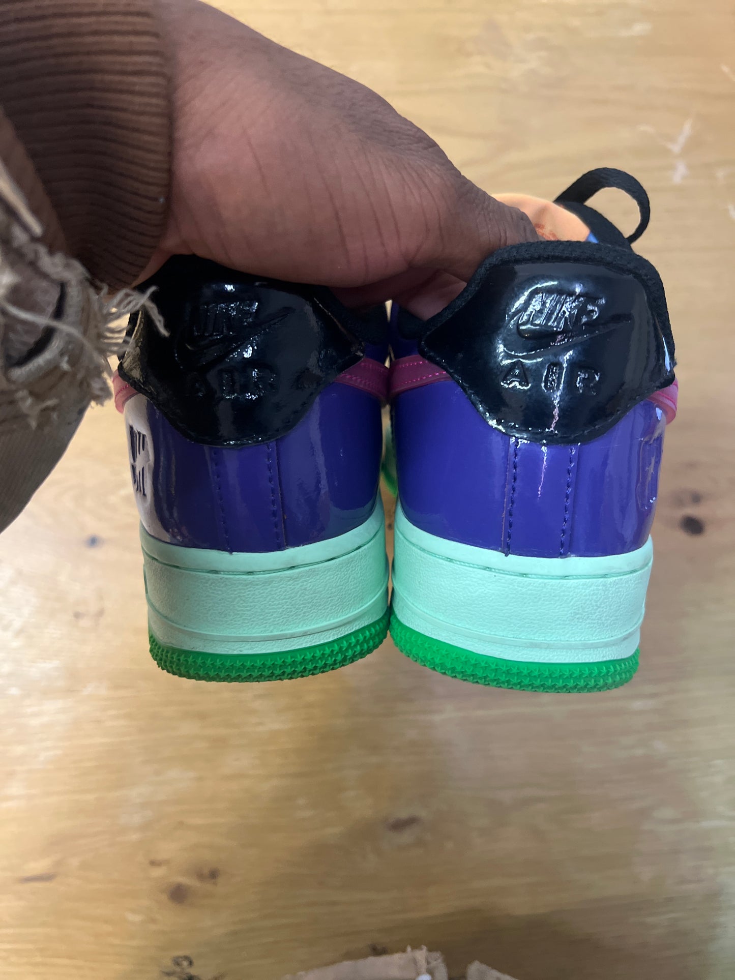 Nike undefeated air forces used 7.5