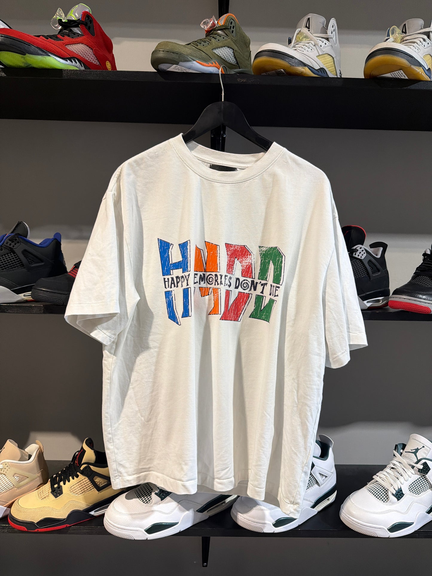 Hmdd WWJD Rip Tee White