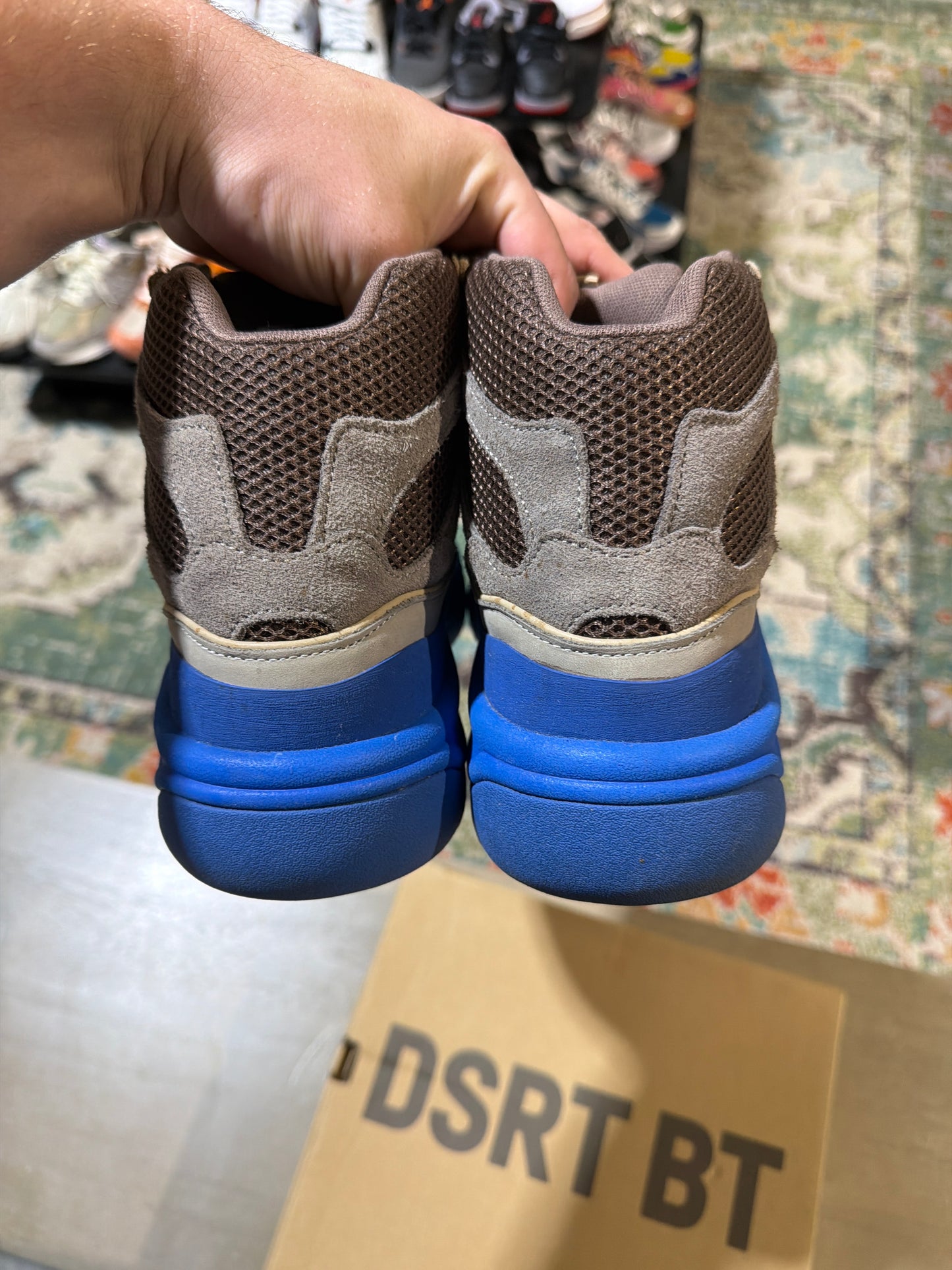 YEEZY DESERT BOOT TAUPE BLUE used (3)