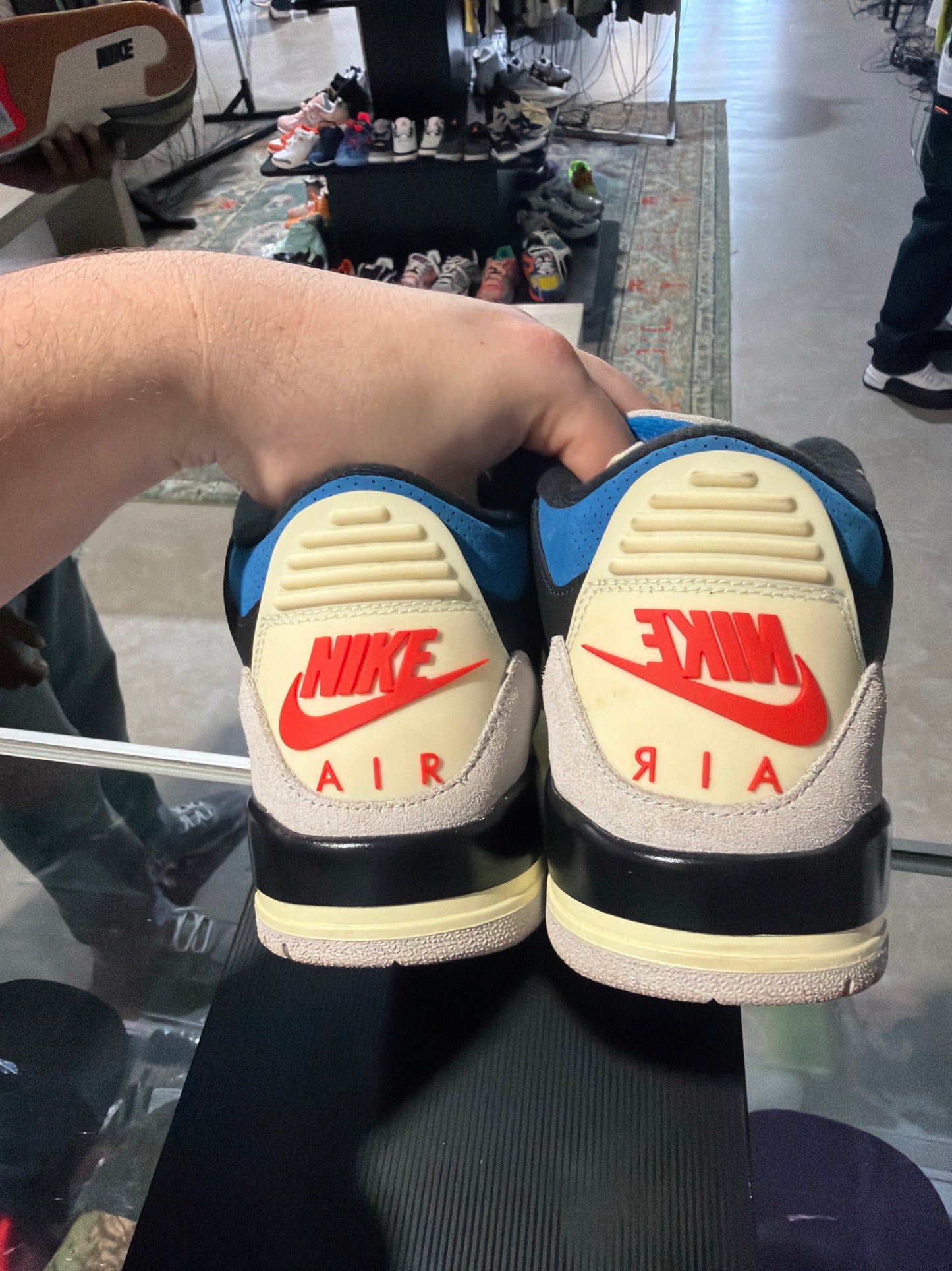 Jordan 3 Rare Air Used Sz 9.5