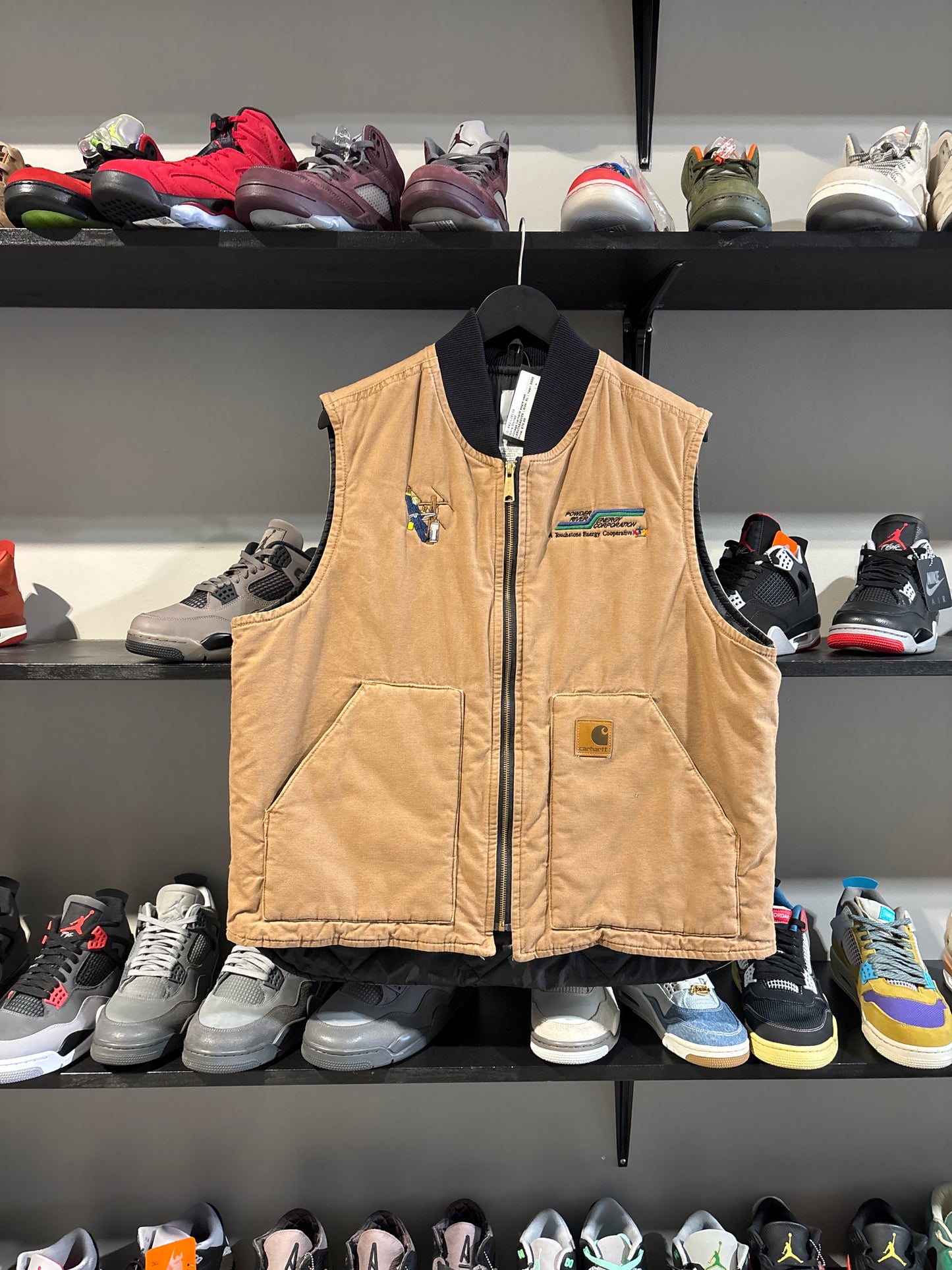 Vintage Carhartt eagle vest