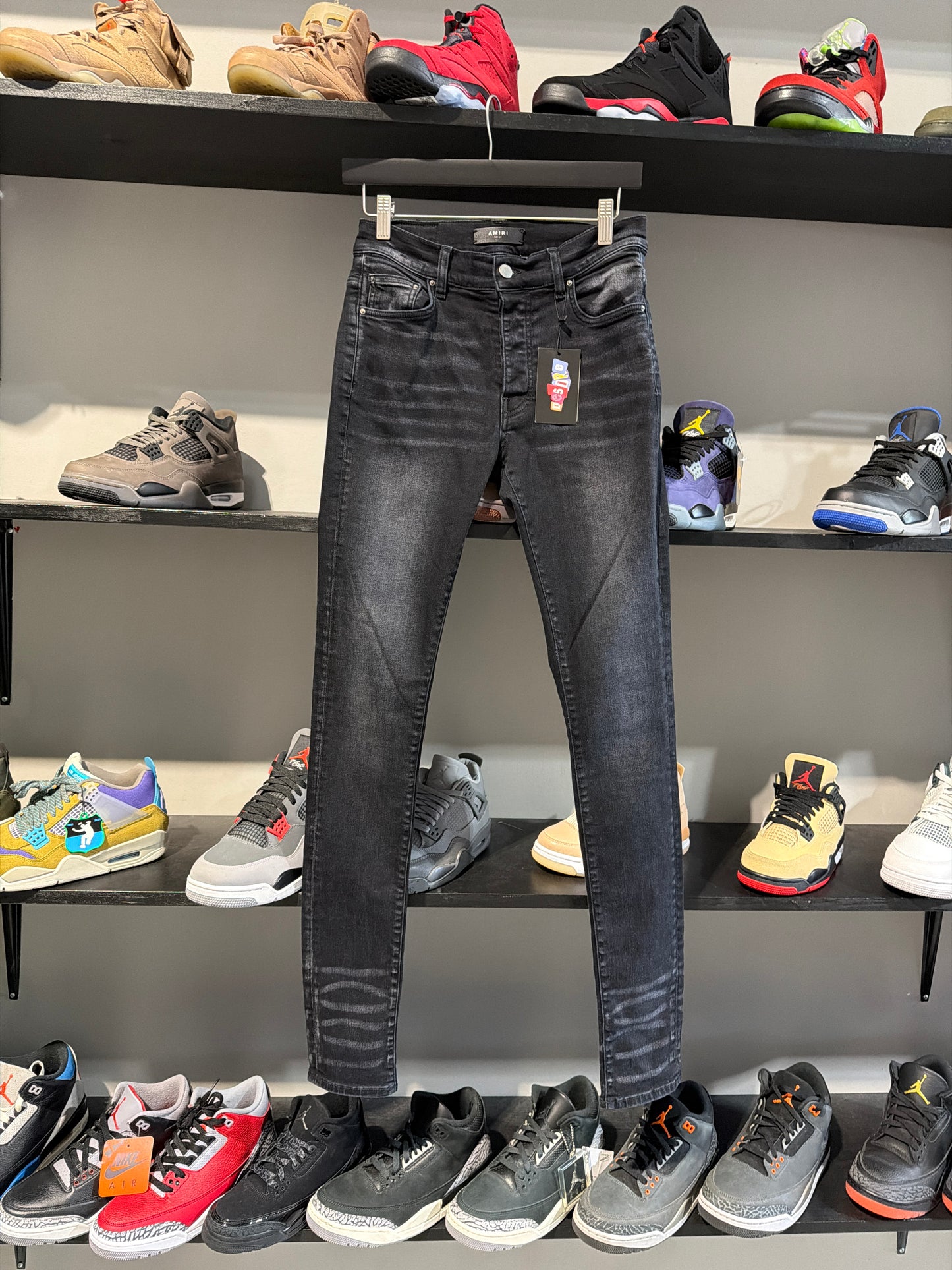 Amiri Black Skinny Jeans Sz 28