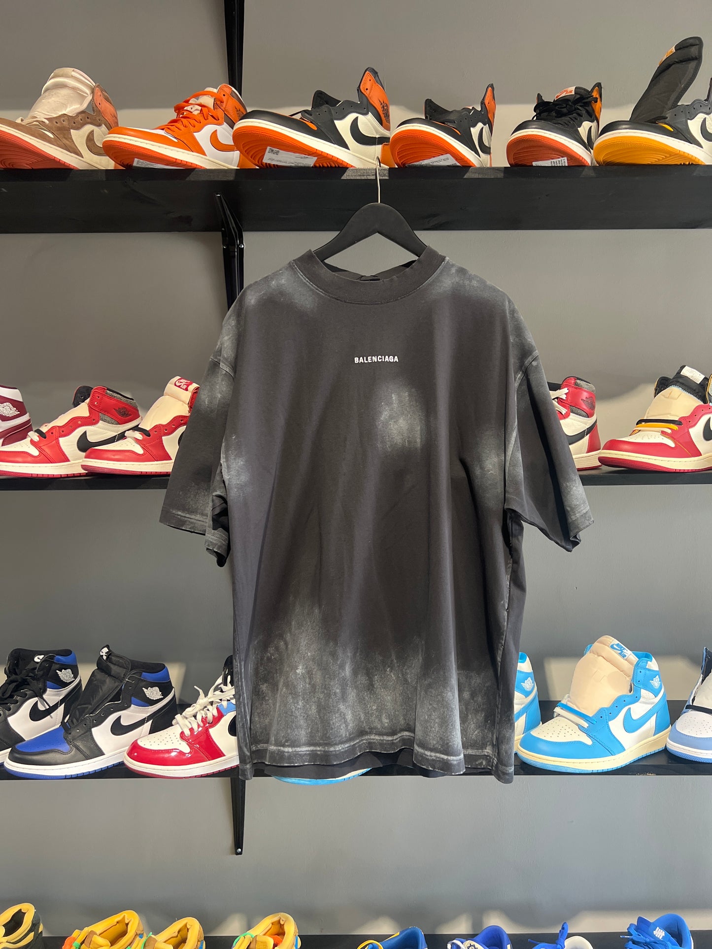 Balenciaga Black Washed Tee