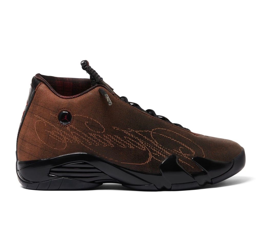 Jordan 14 Retro Mowalola Burnt Red