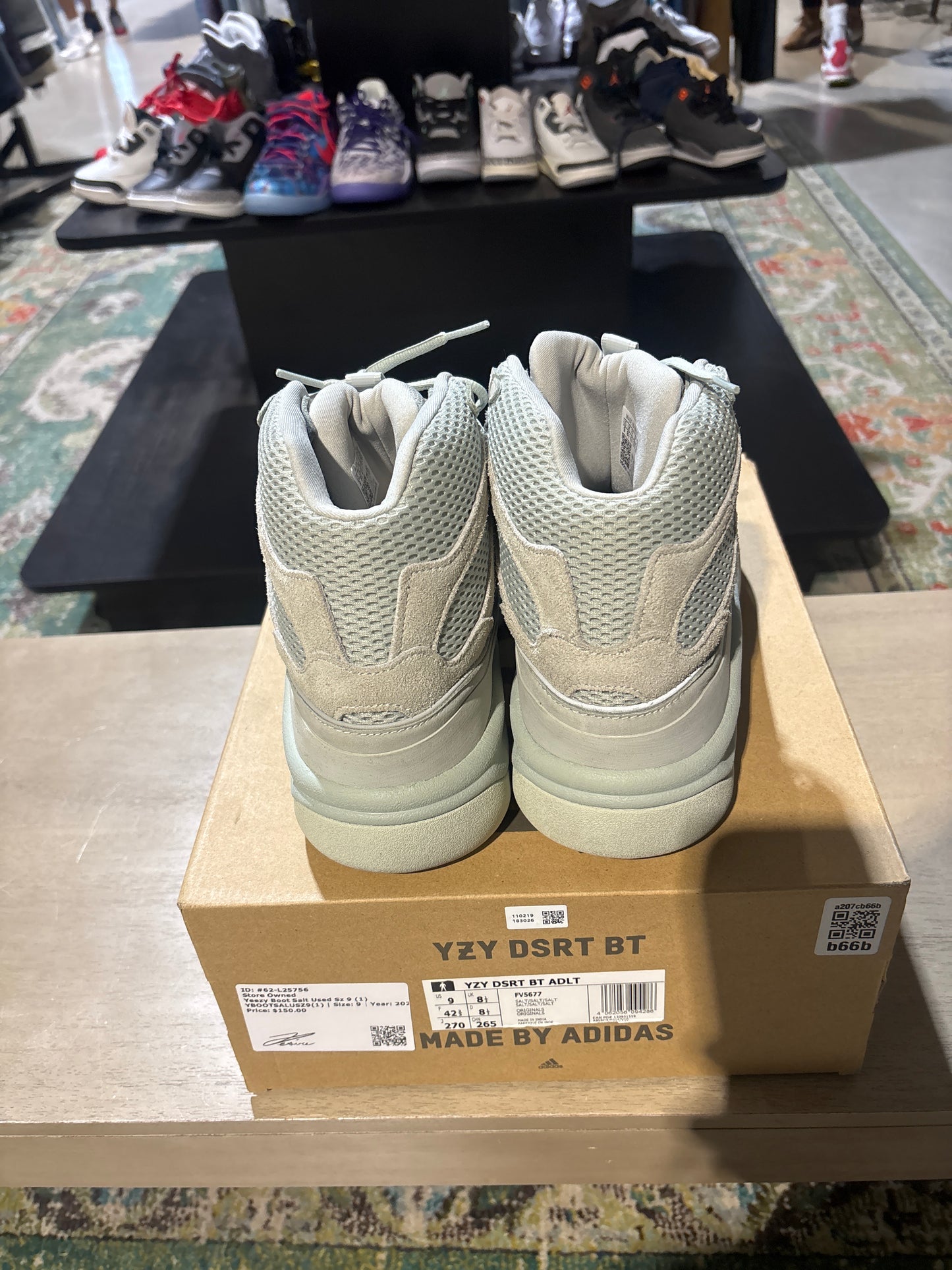 Yeezy Boot Salt Used Sz 9 (1)
