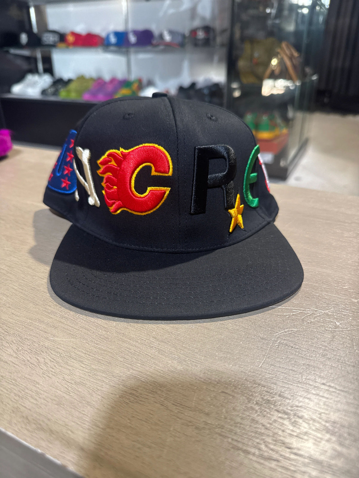 Concrete Black Snapback