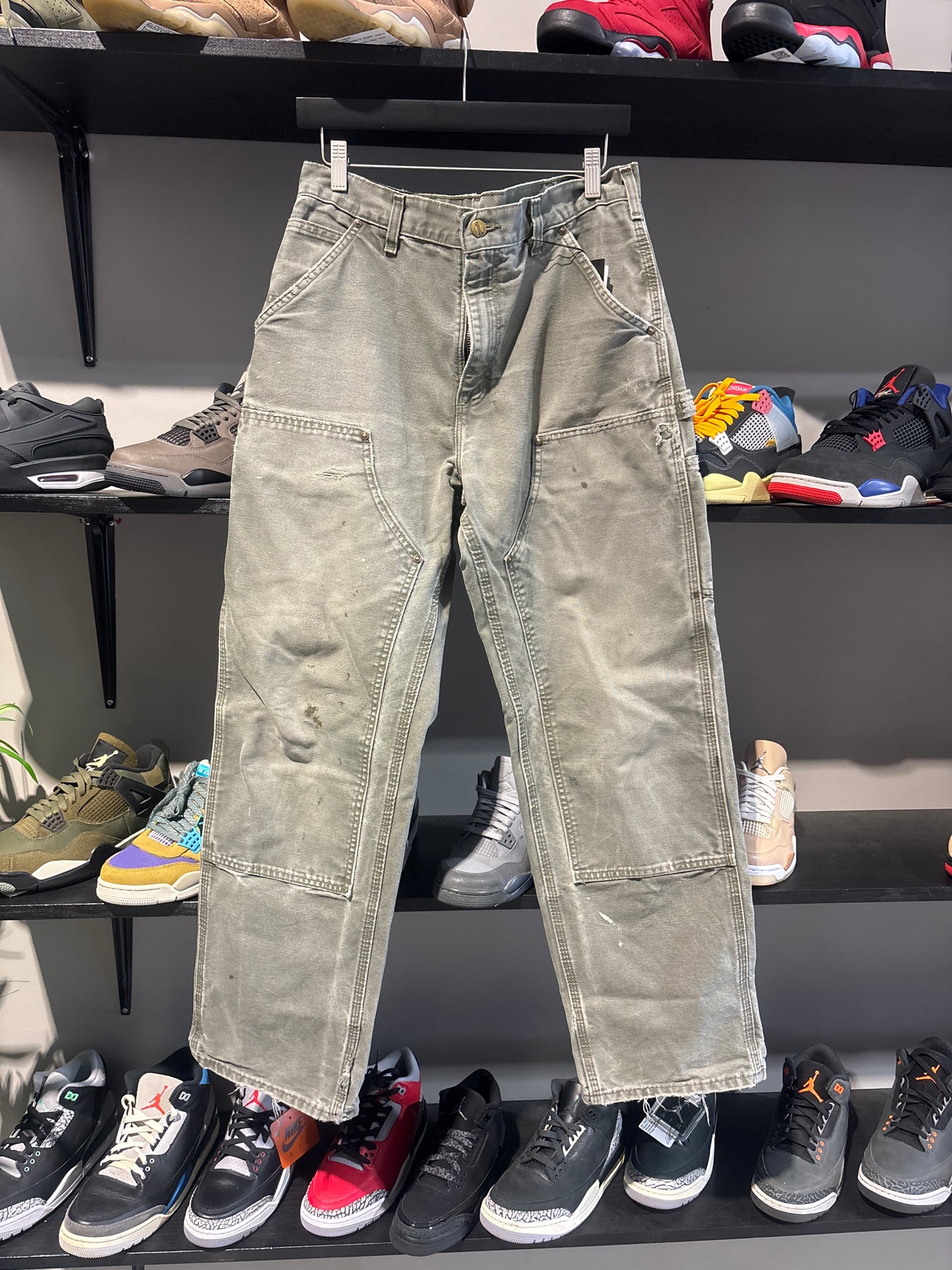 Vintage Carhartt Double Knees Olive Sz 32