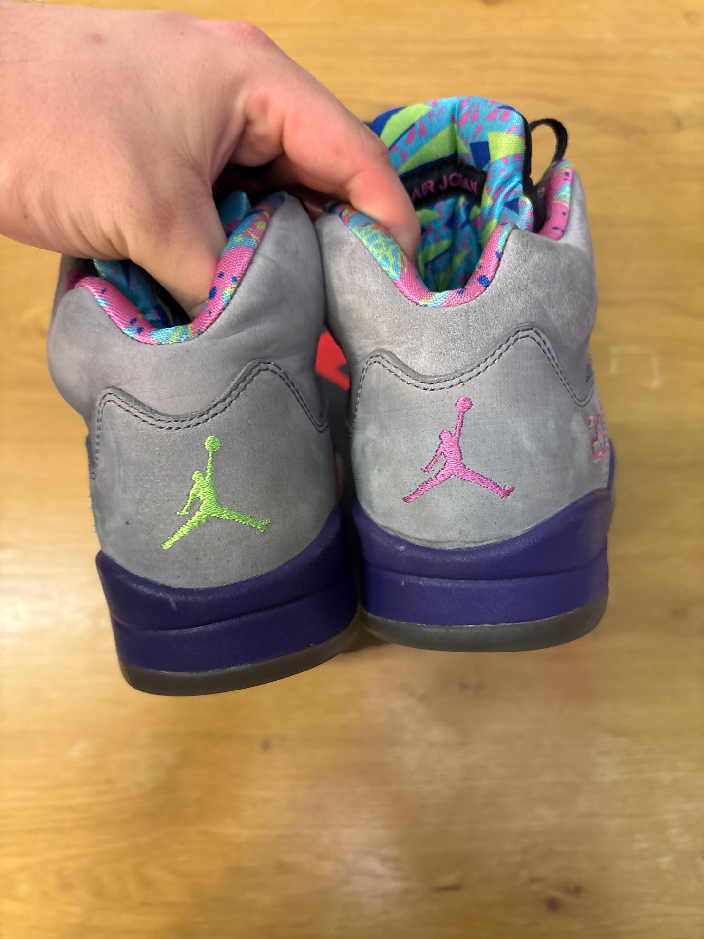 AIR JORDAN 5 RETRO BEL AIR Used Sz 9