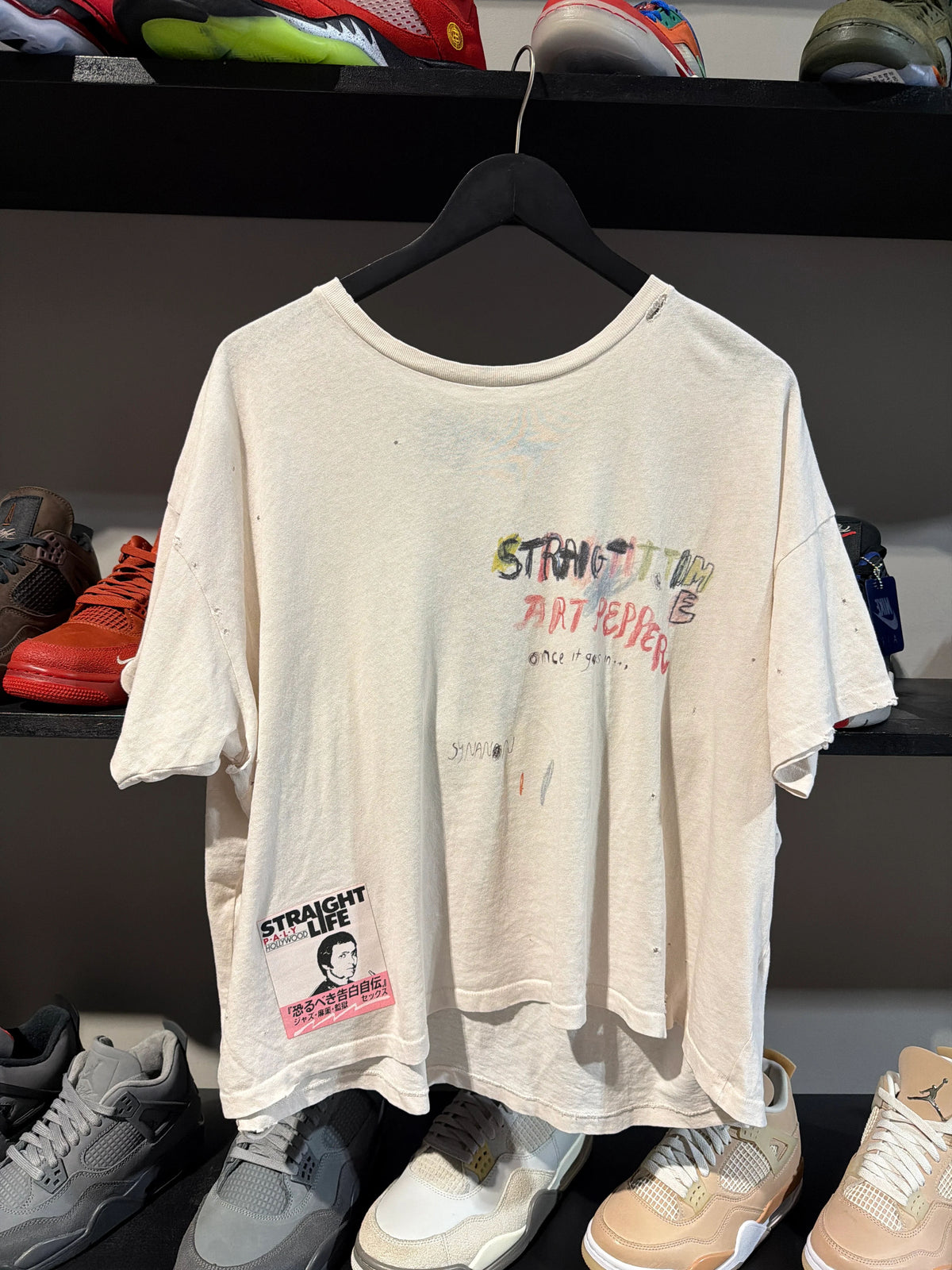 Paly Straight Time Tee Cream