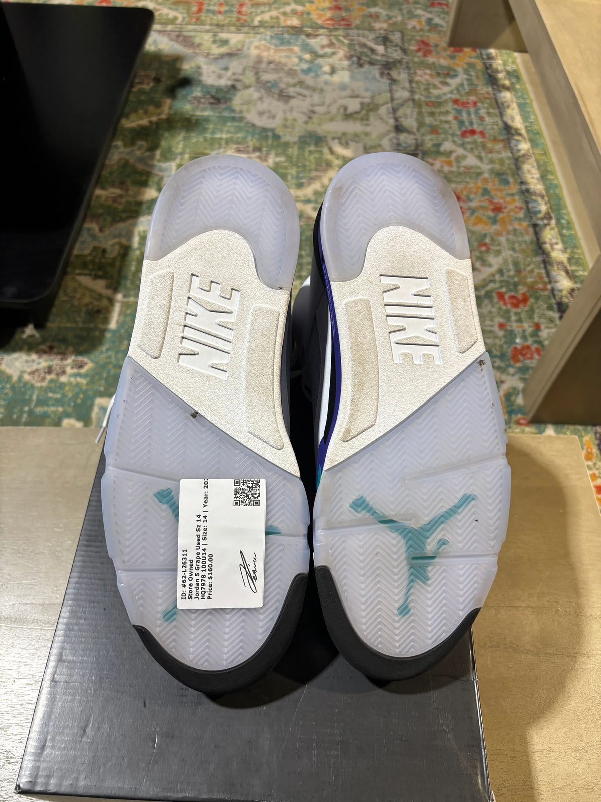 Jordan 5 Retro Grape (2025) - Pre-Owned