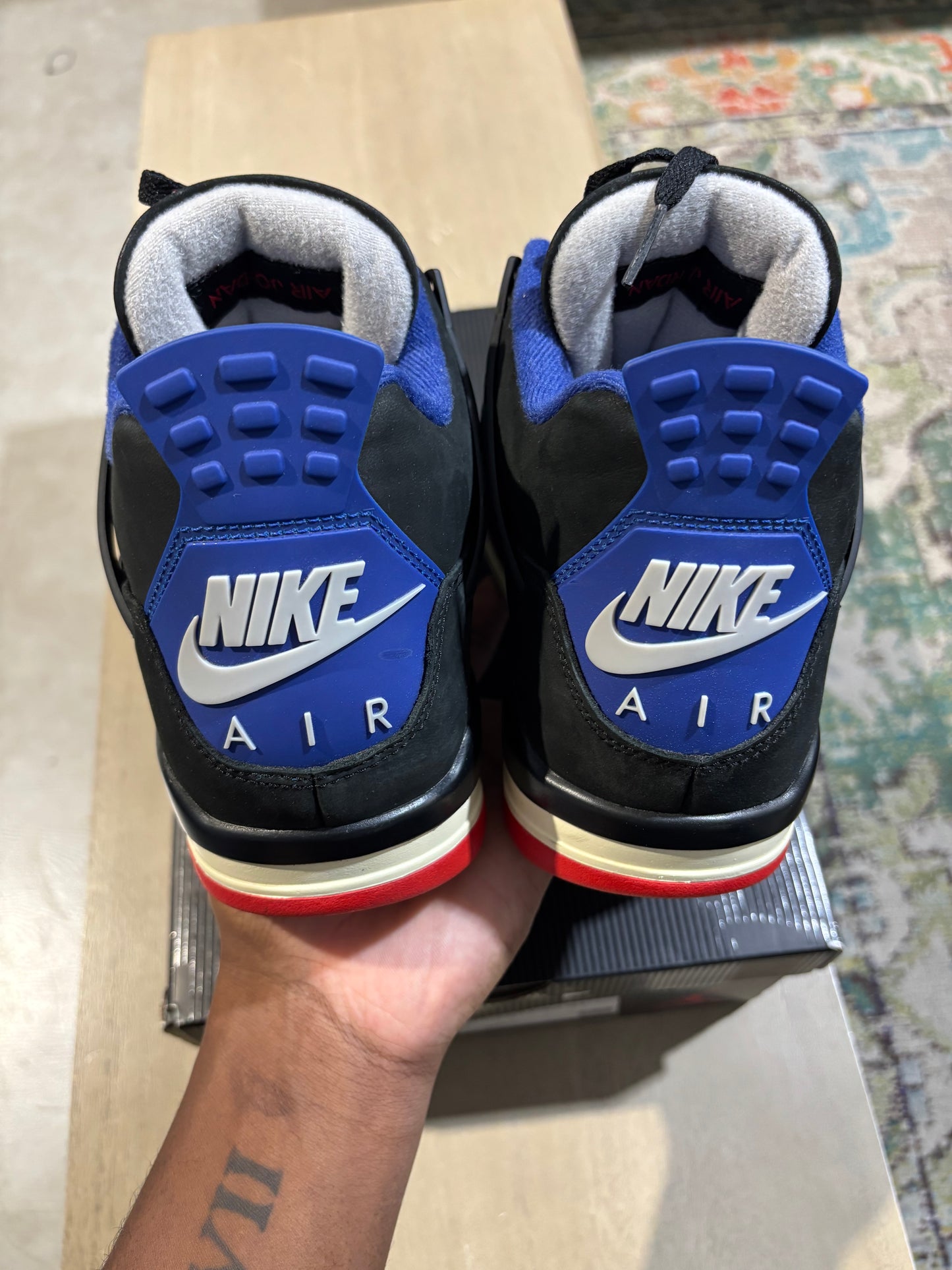 Jordan 4 Rare Air Used Sz 10.5