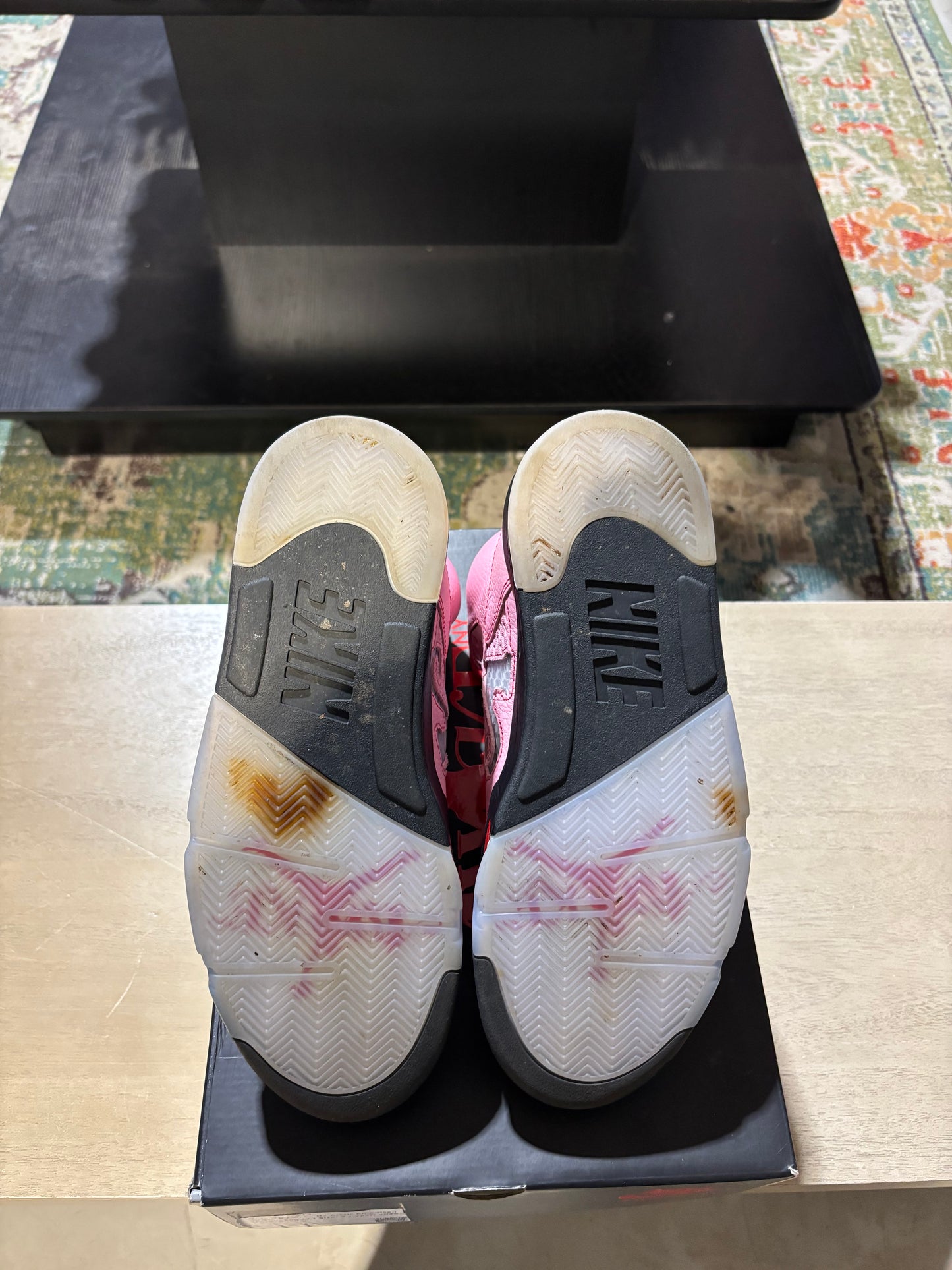 Jordan 5 Awake NY Arctic Pink Used Sz 9