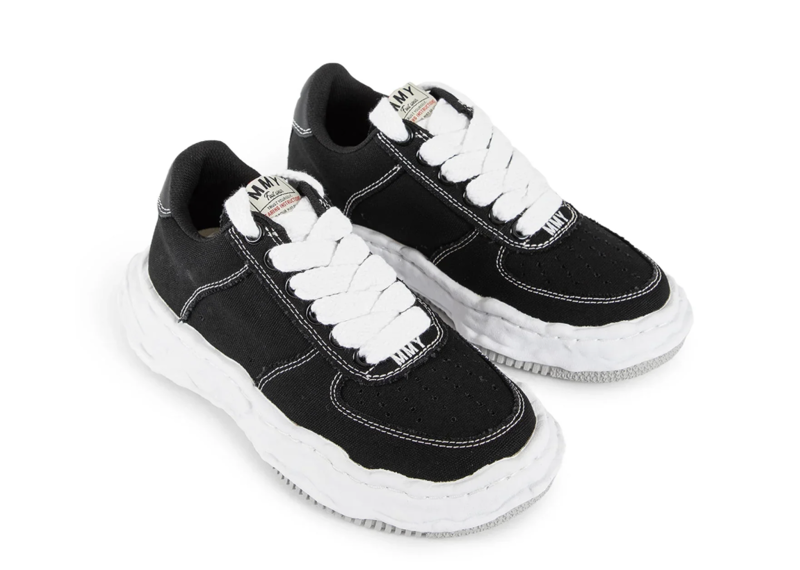 MAISON MIHARA YASUHIRO WAYNE LOW BLACK