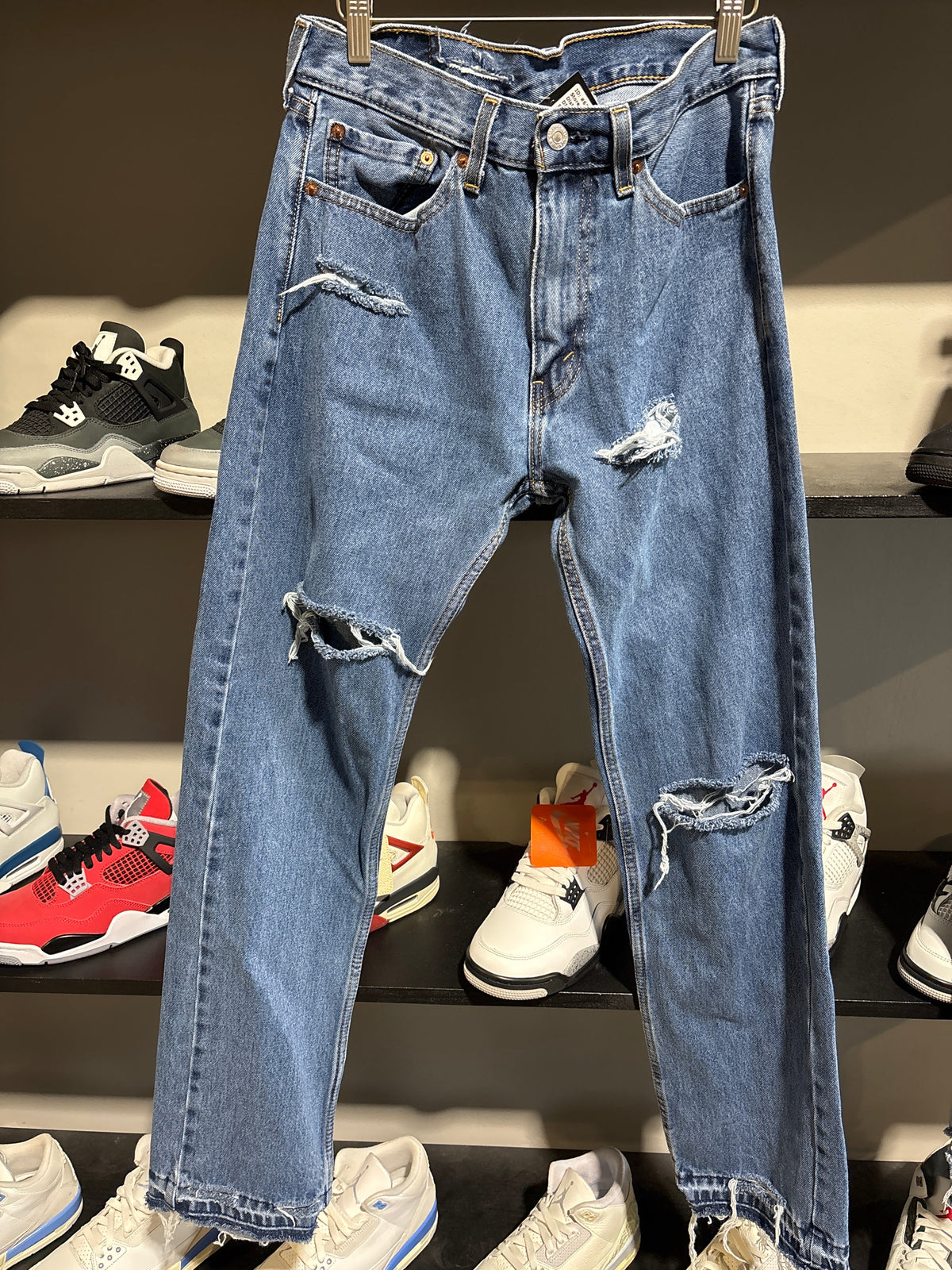 Distressed Levis 505 Sz 32 - Pre-Owned
