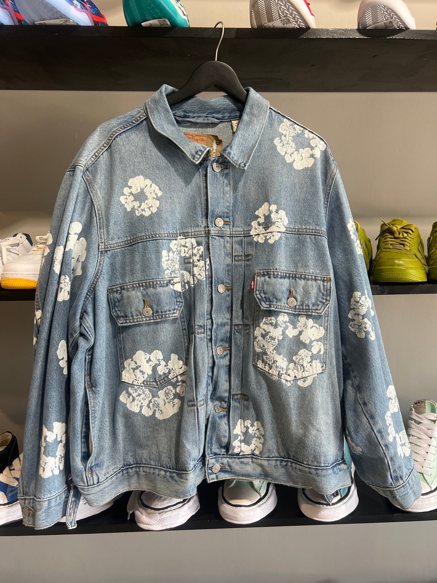 dark indigo denim tears jean