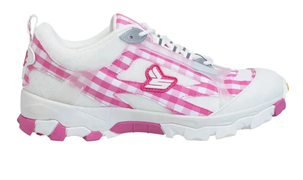 Sicko x Eric Emanuel Plaid Hiking Sneaker Pink/White