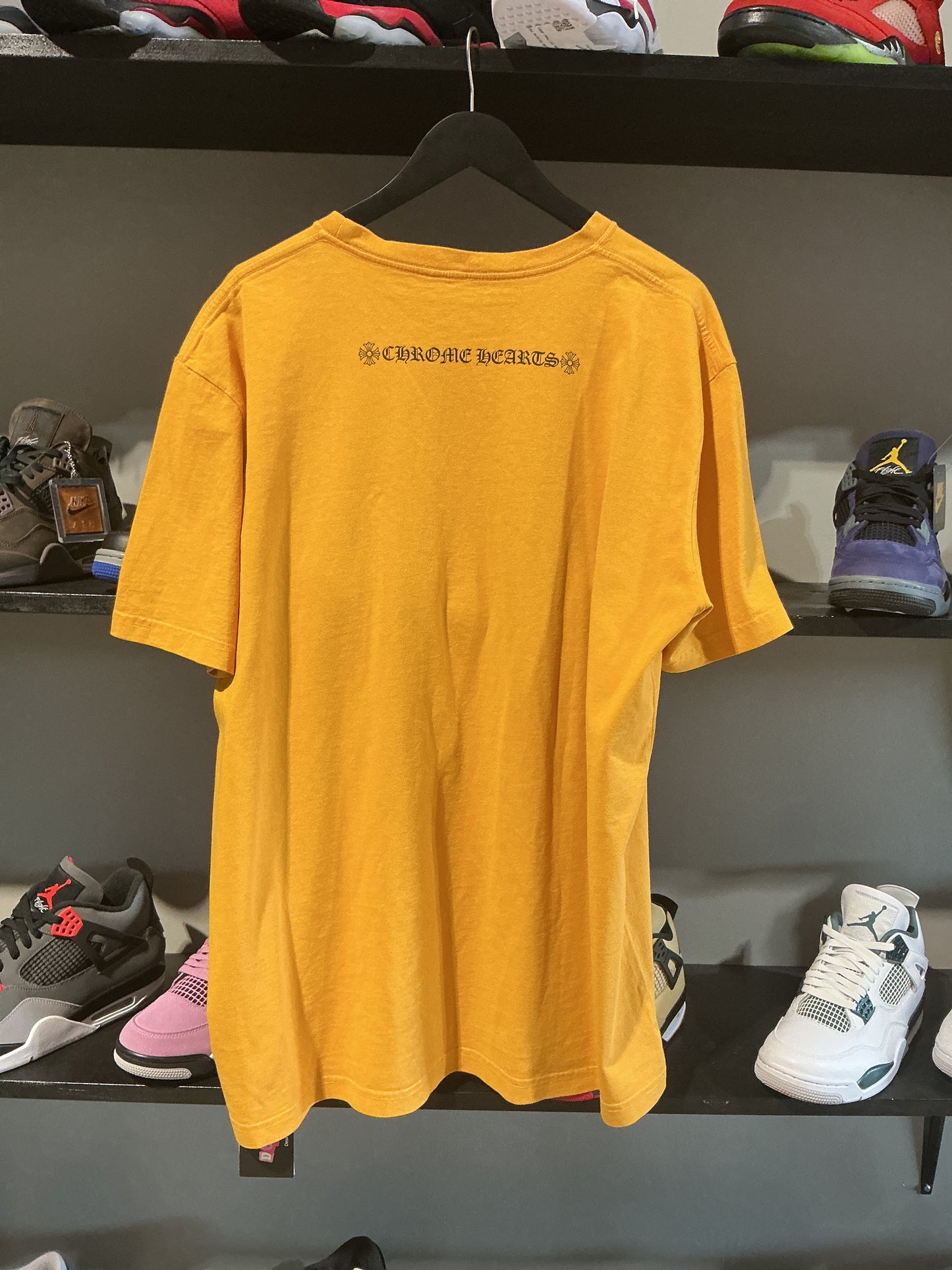 Chrome Hearts Mustard Script Pocket Tee