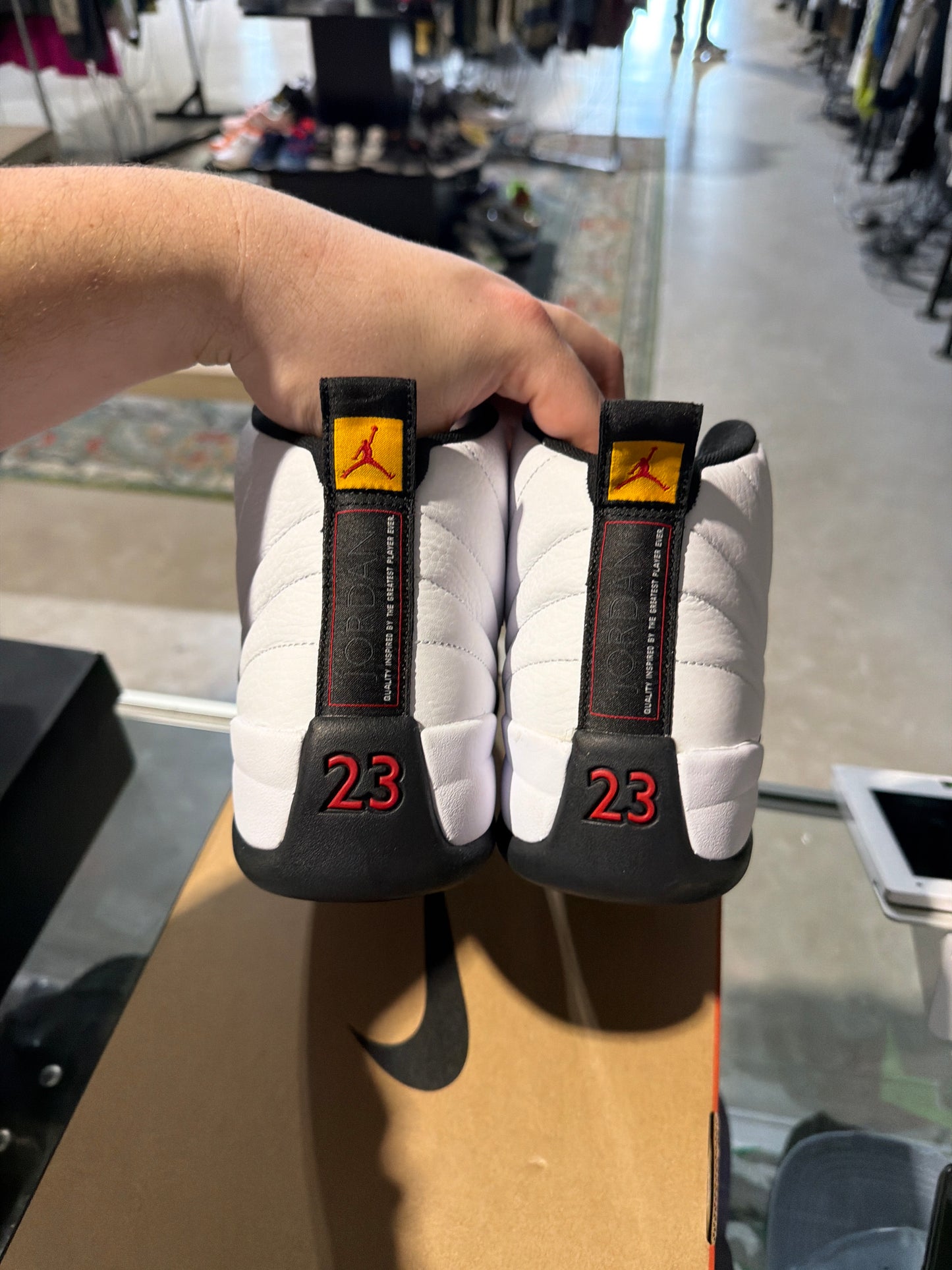 Jordan 12 Taxi 2025 Used Sz 12