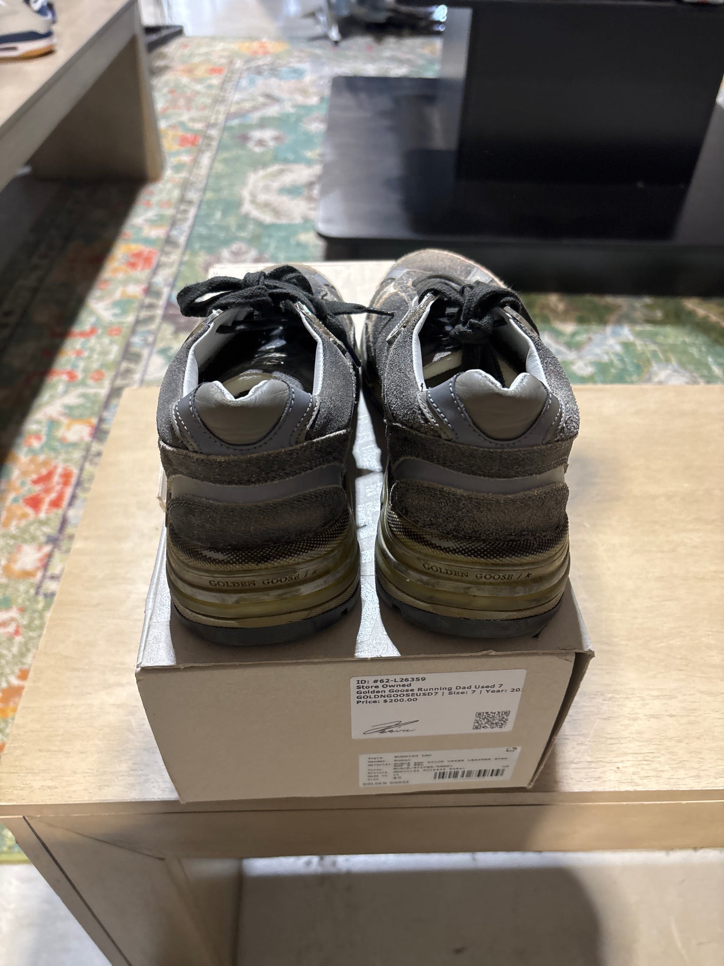 Golden Goose Running Dad Used 7
