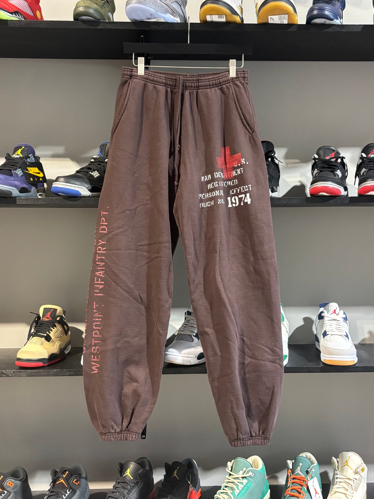 74 Is War Brown Westport Sweats