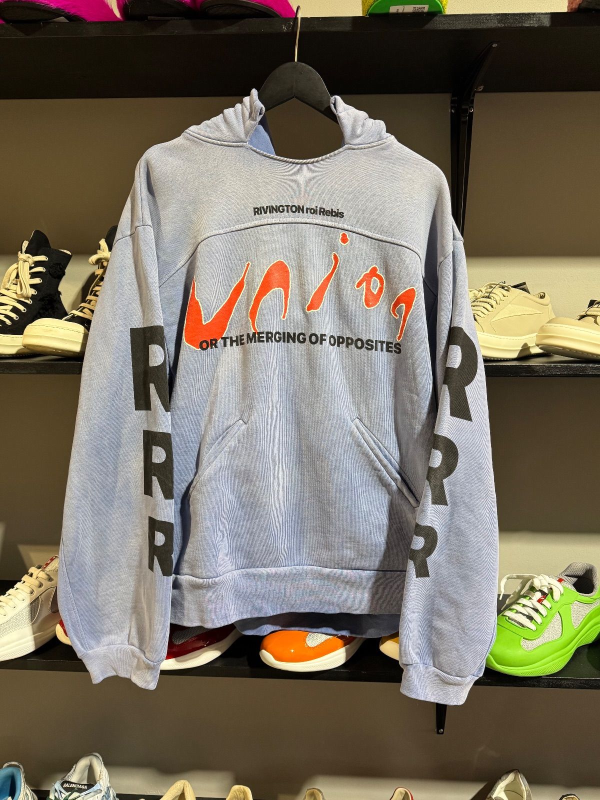 Rivington Light Blue Opposites Hoodie