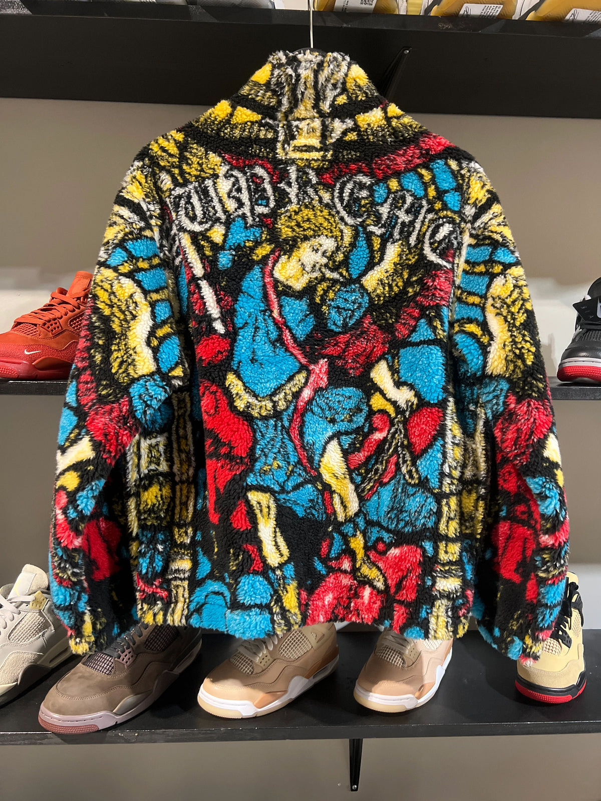 Supreme Multi Color 'Saint Micheal' Fleece - Pre-Owned
