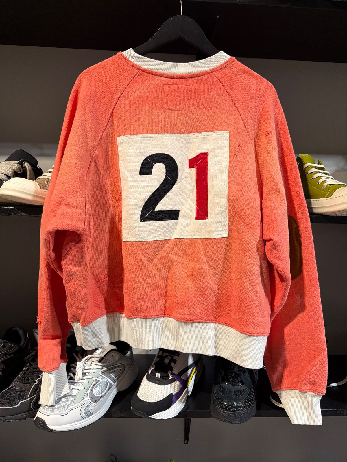 Murder FM Complexcon Orange Crewneck