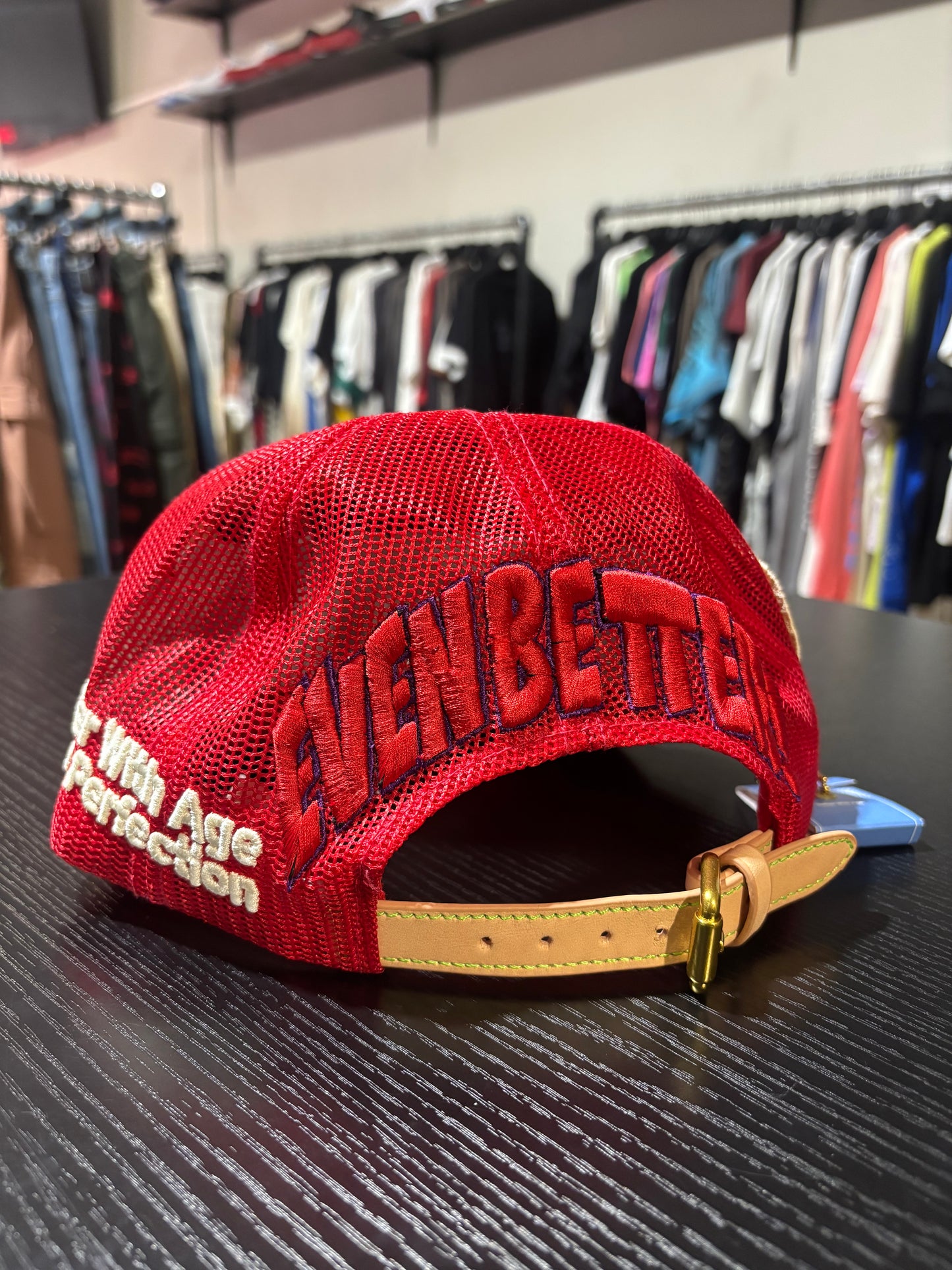 BWA VINTAGE HAT Red Even Better