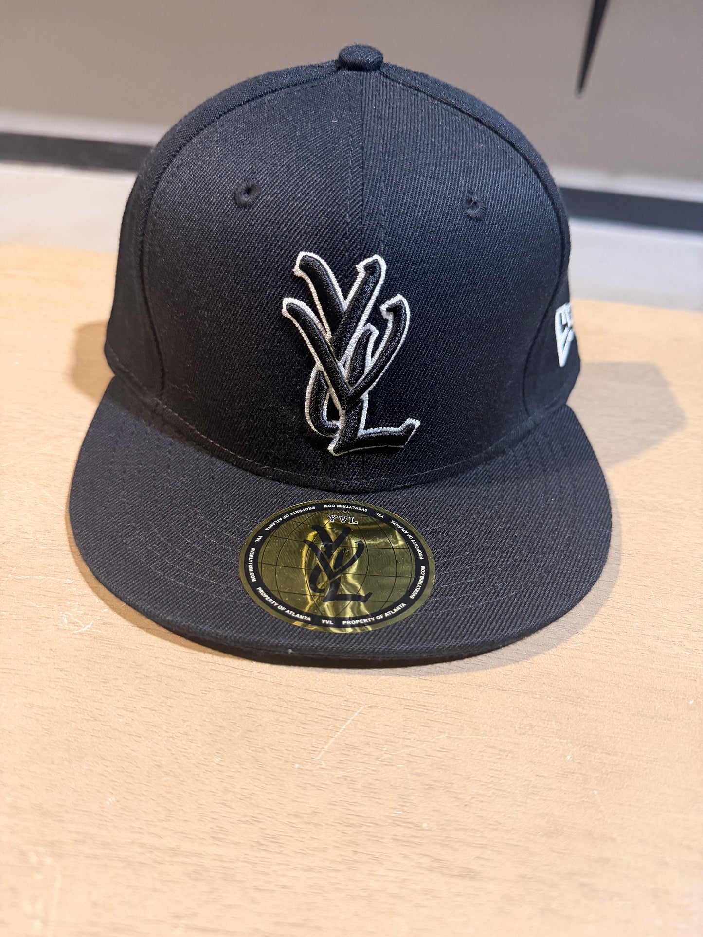 YVL Fitted Hat Black/Black